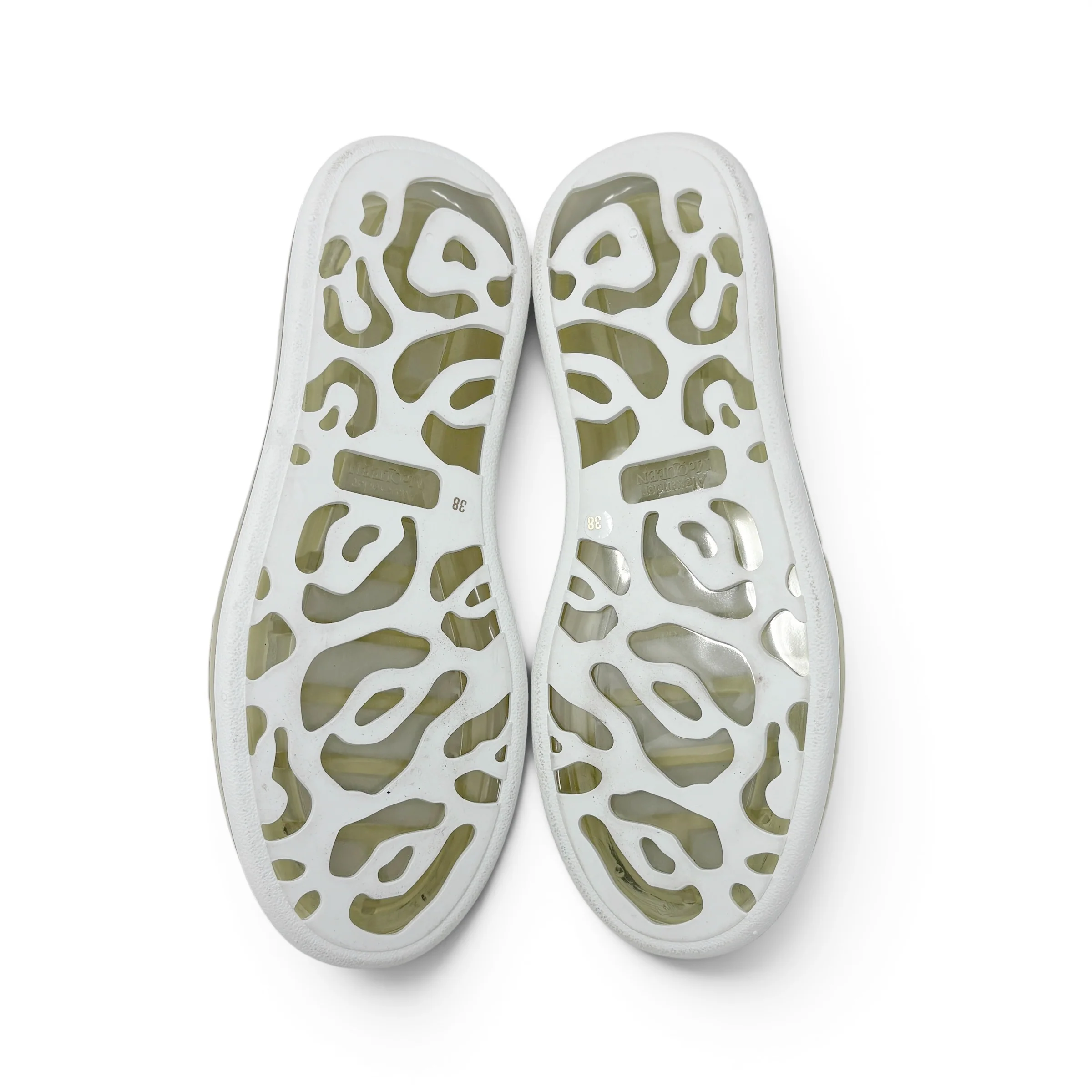Alexander McQueen White Sneakers 38 - Image 6