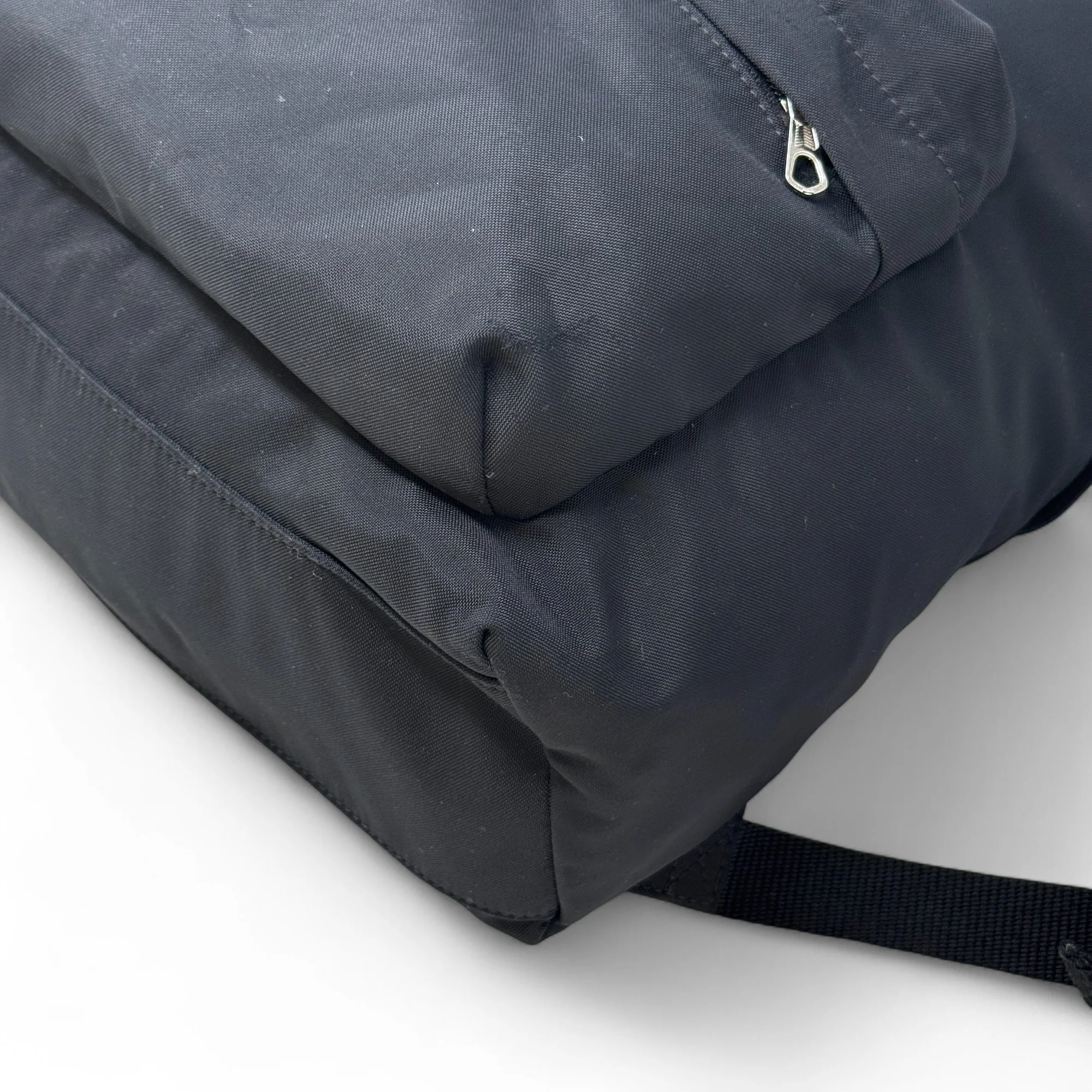 Balenciaga Black Nylon Logo Backpack - Image 6