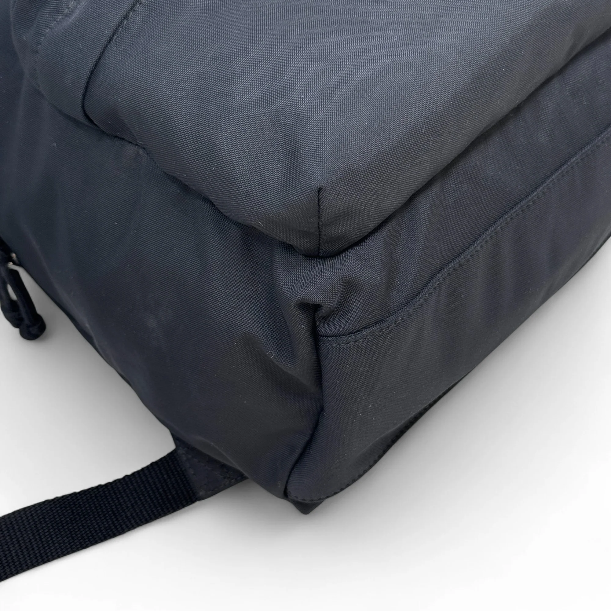 Balenciaga Black Nylon Logo Backpack - Image 7