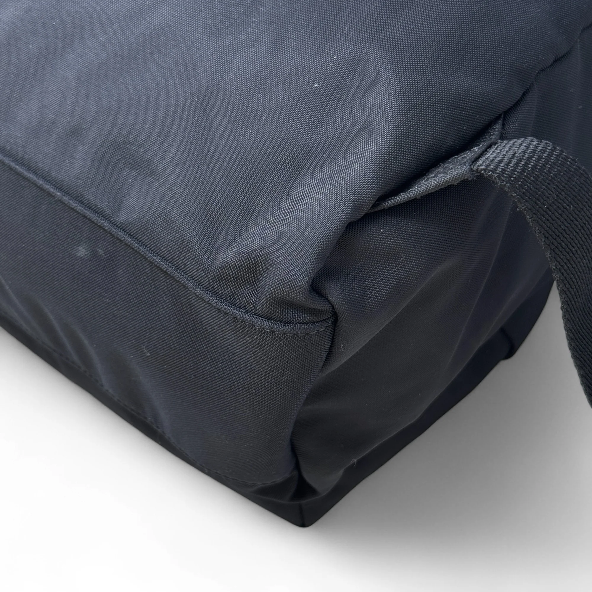 Balenciaga Black Nylon Logo Backpack - Image 8