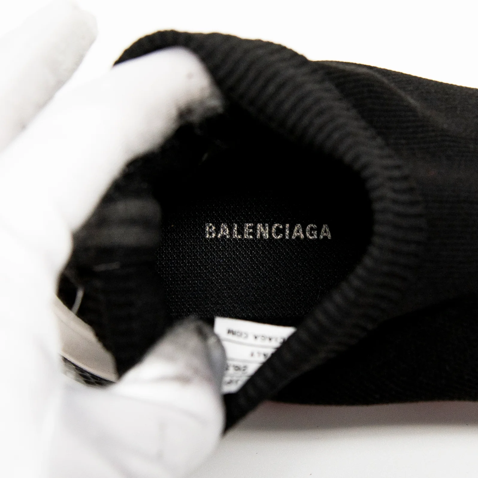 Balenciaga Black Speed Trainers 40 - Image 9