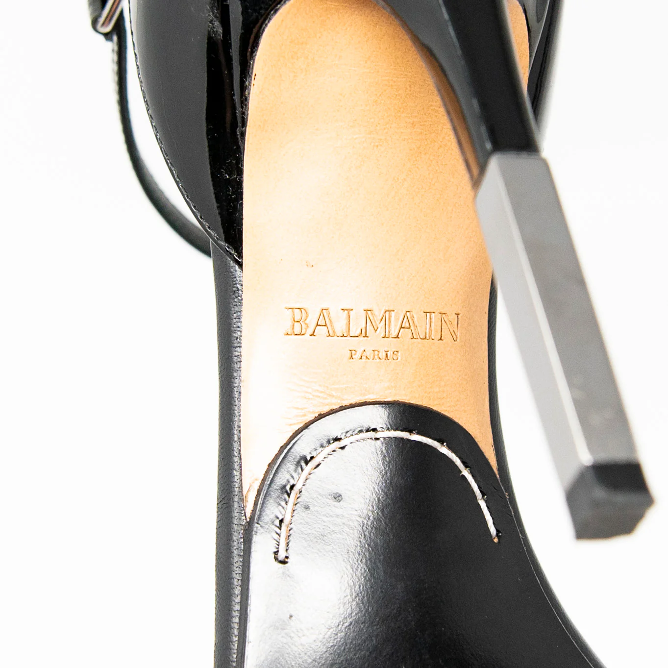 Balmain Black Elvira Sandals 37 - Image 6