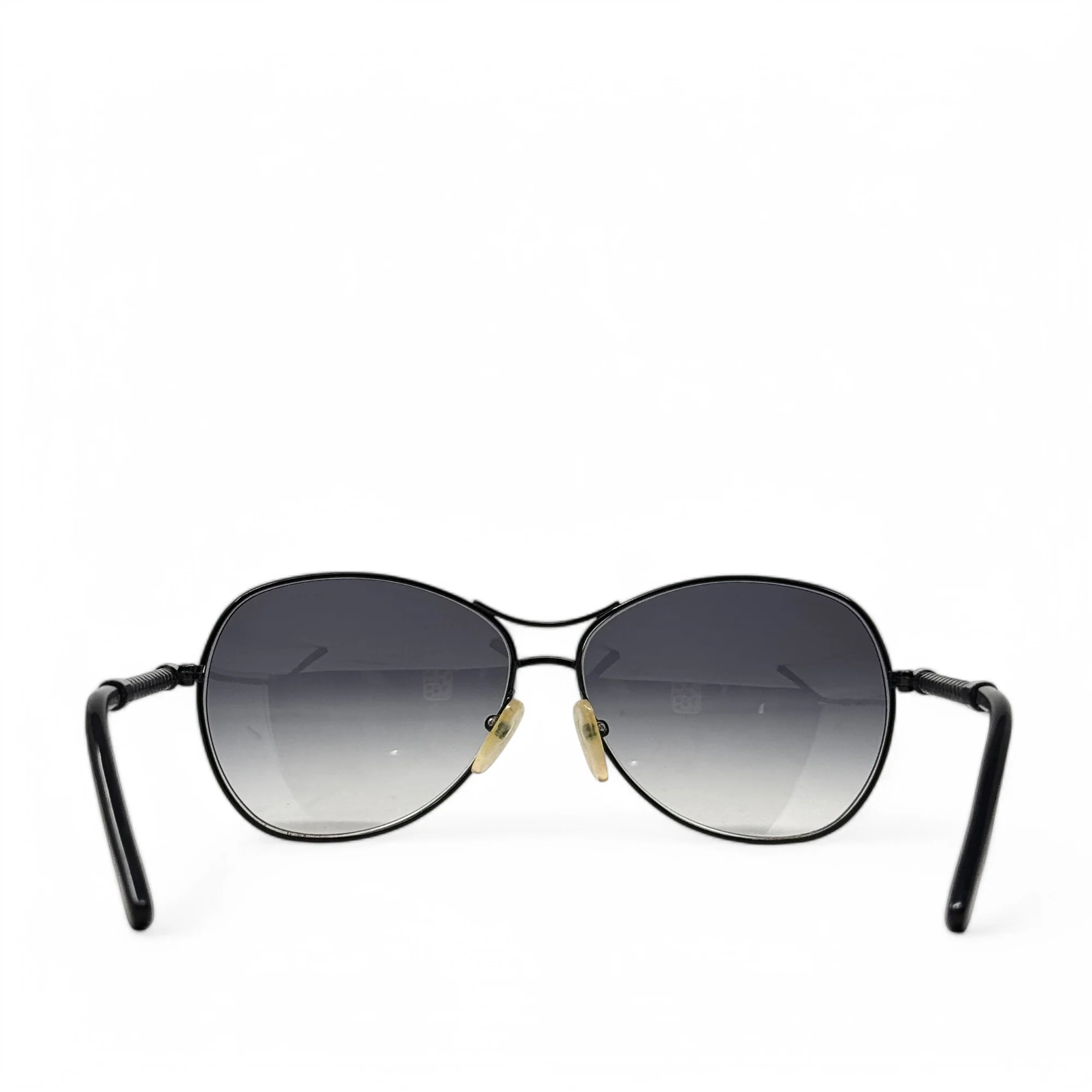 Bottega Veneta Black Aviator Gradient Sunglasses - Image 4