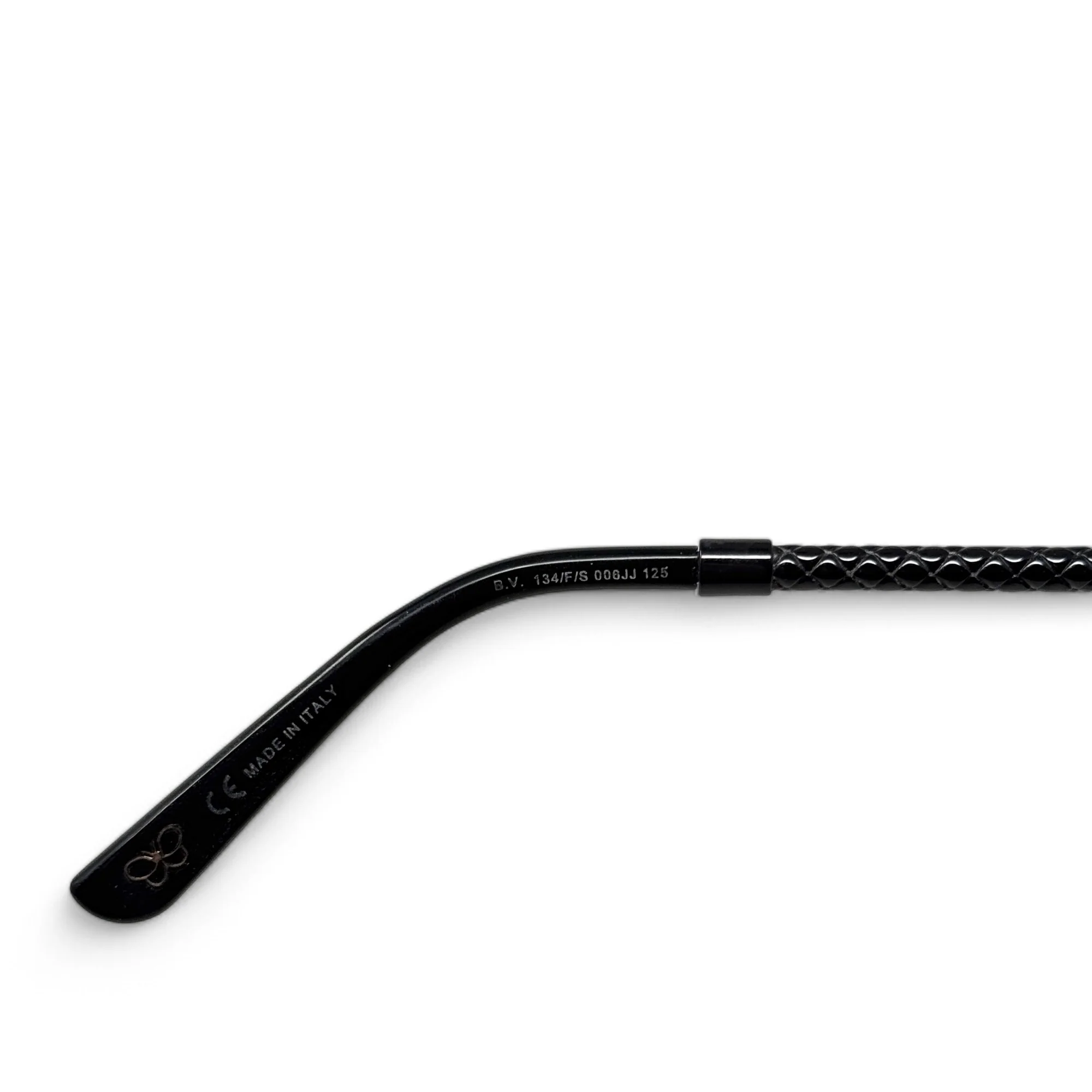 Bottega Veneta Black Aviator Gradient Sunglasses - Image 7