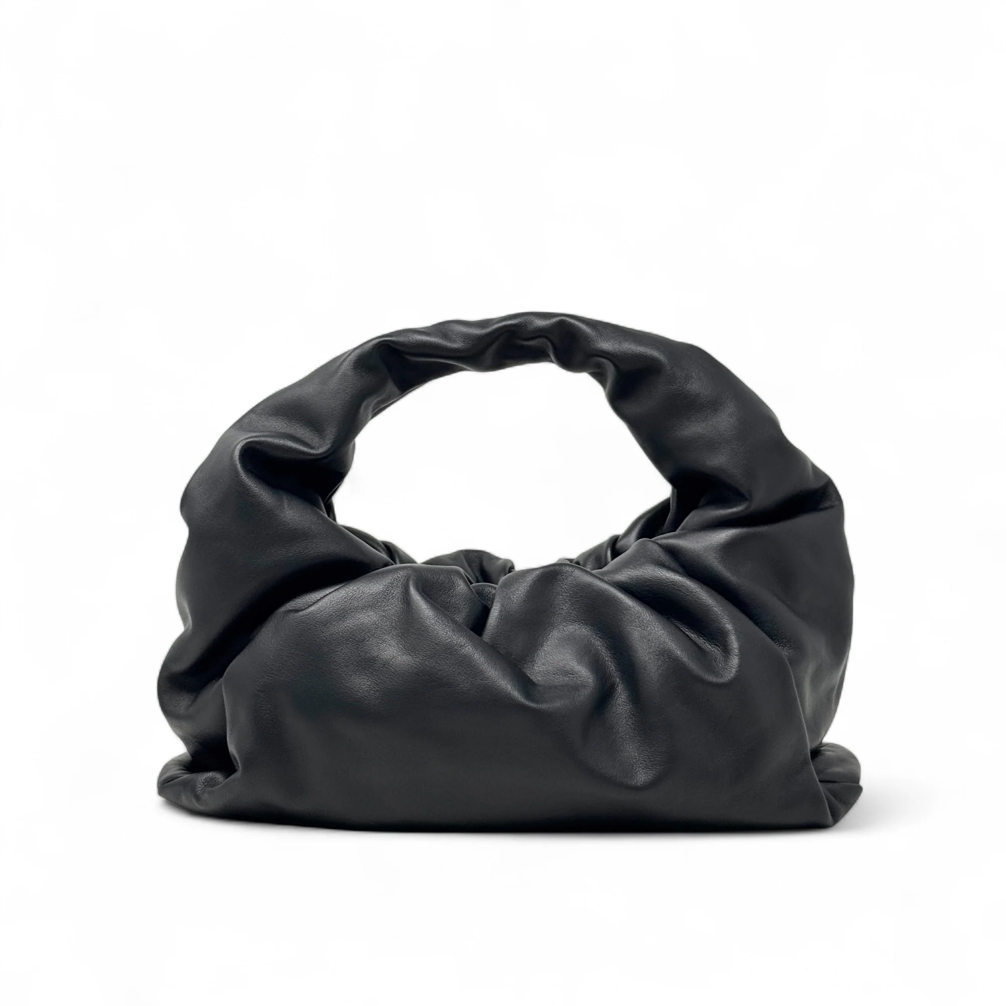 Bottega Veneta Black Shoulder Pouch - Image 3