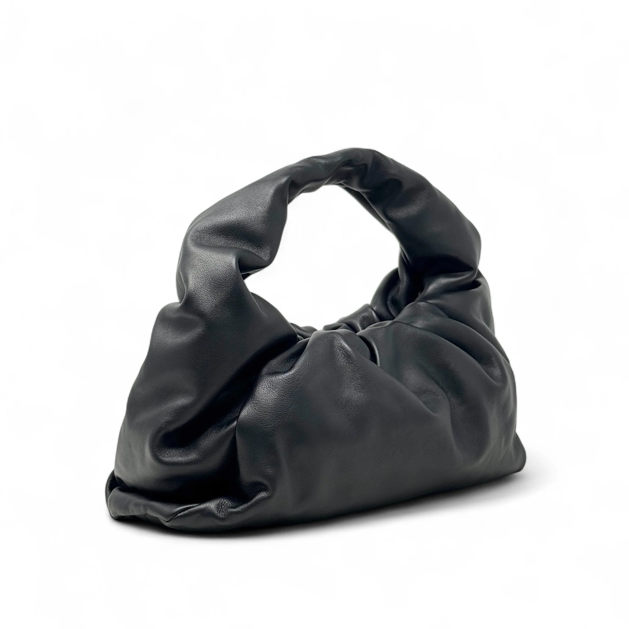 Bottega Veneta Black Shoulder Pouch - Image 4