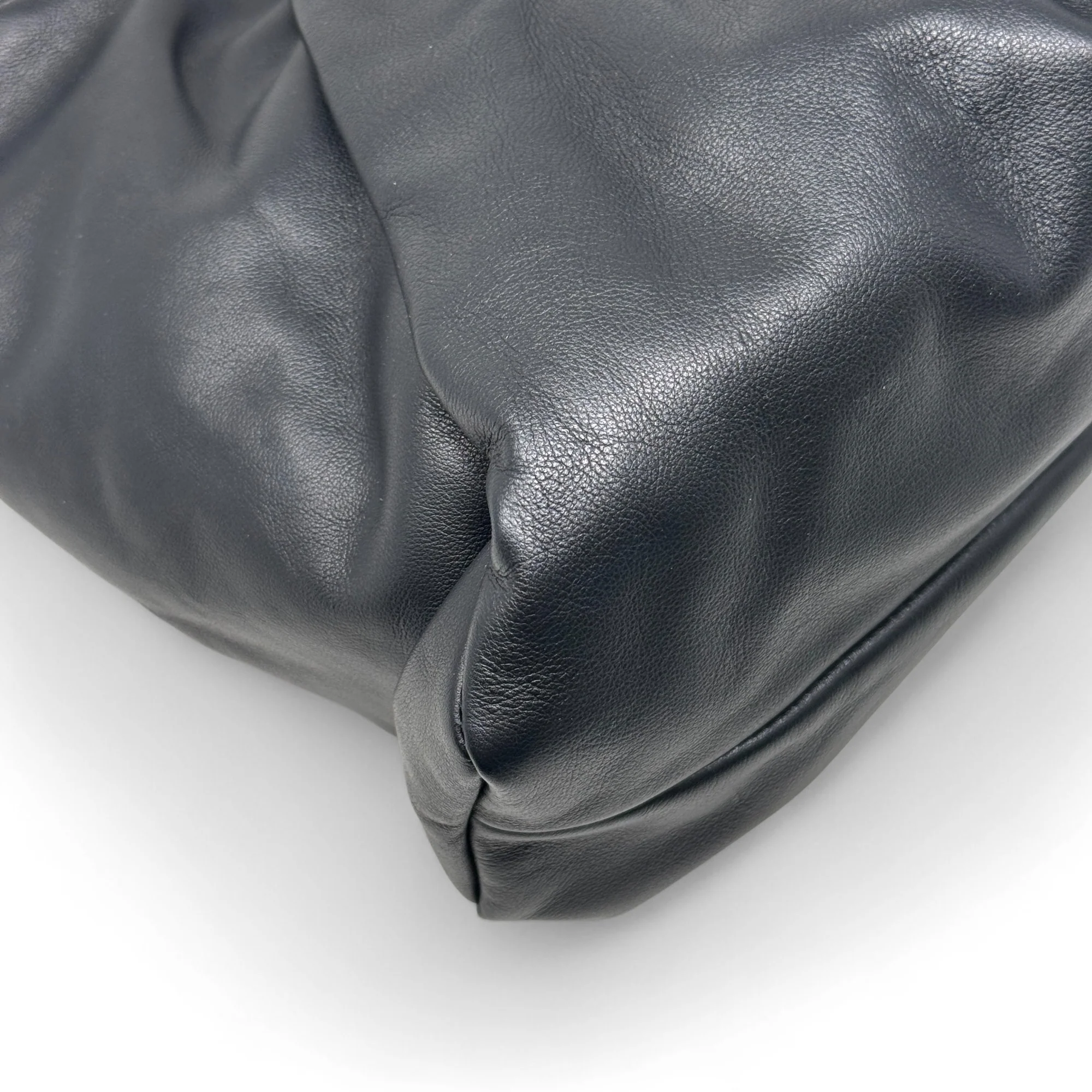 Bottega Veneta Black Shoulder Pouch - Image 9