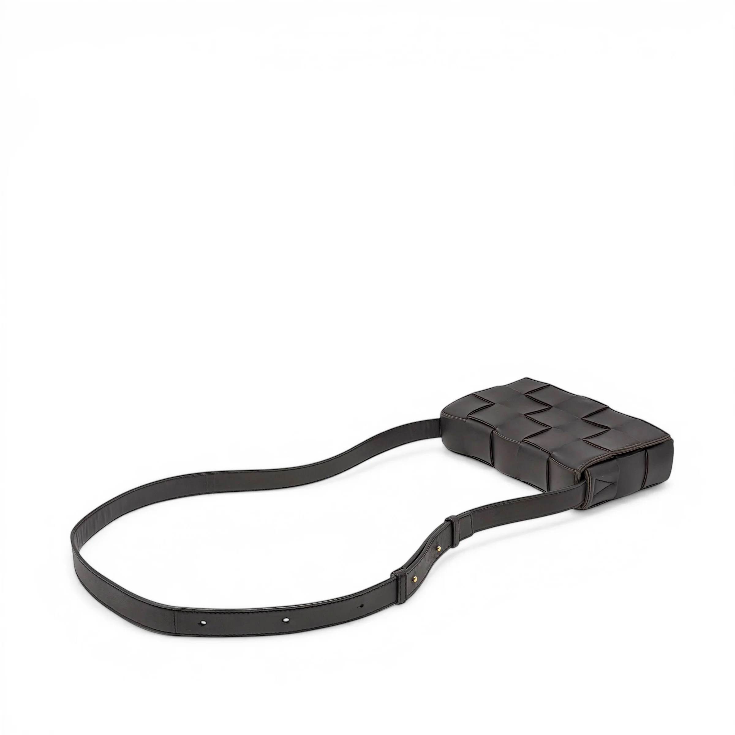 Bottega Veneta Dark Brown Cassette Bag - Image 14
