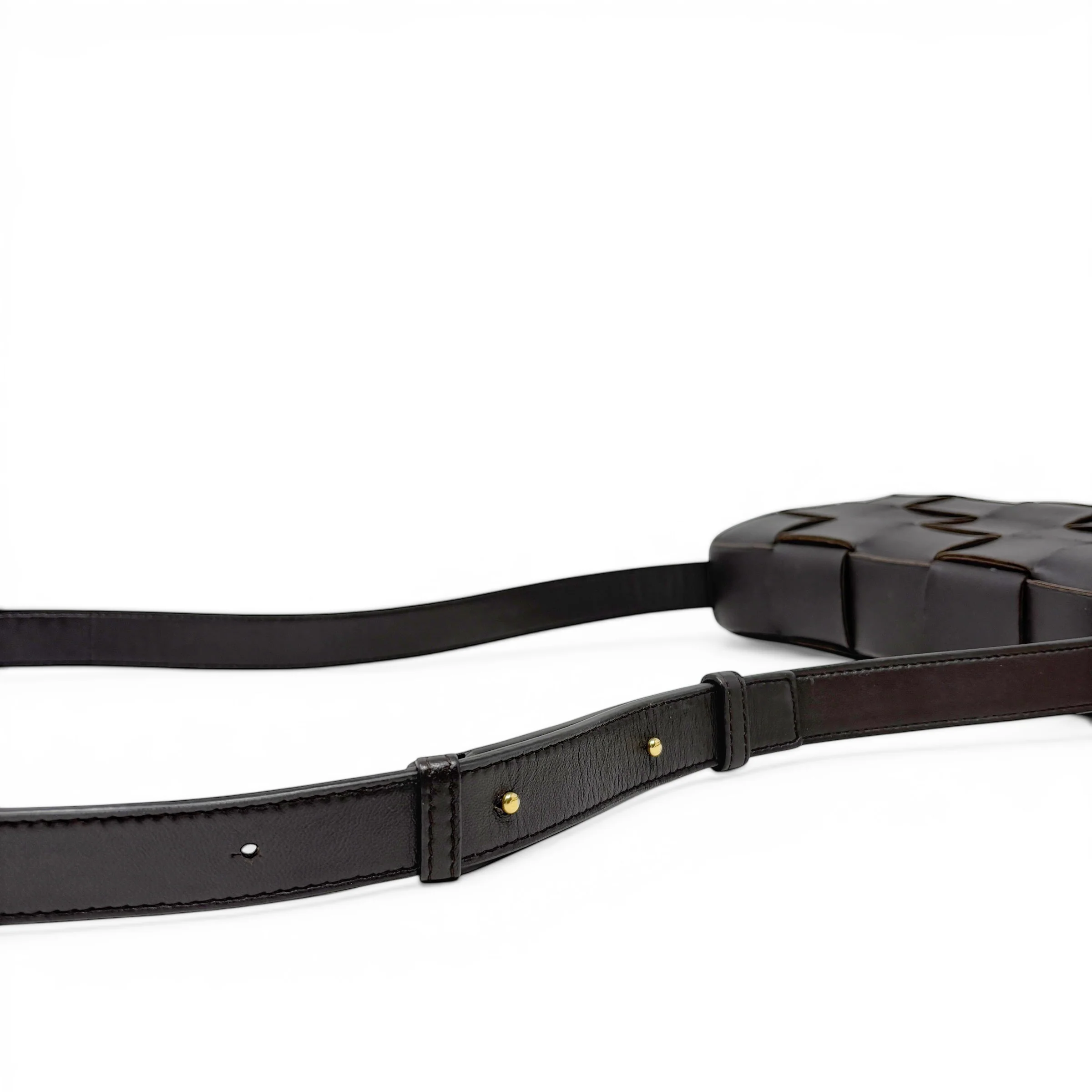 Bottega Veneta Dark Brown Cassette Bag - Image 15