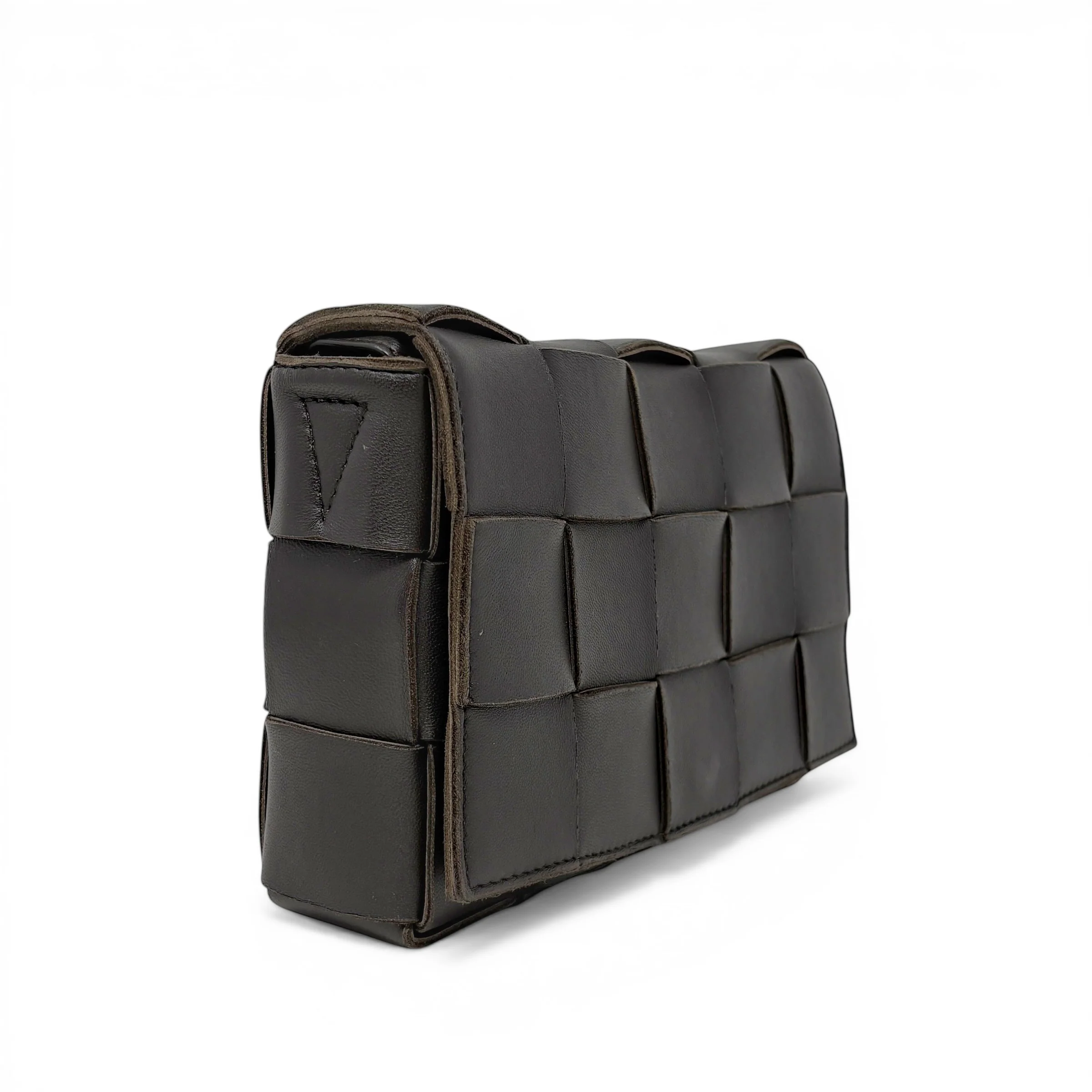 Bottega Veneta Dark Brown Cassette Bag - Image 4