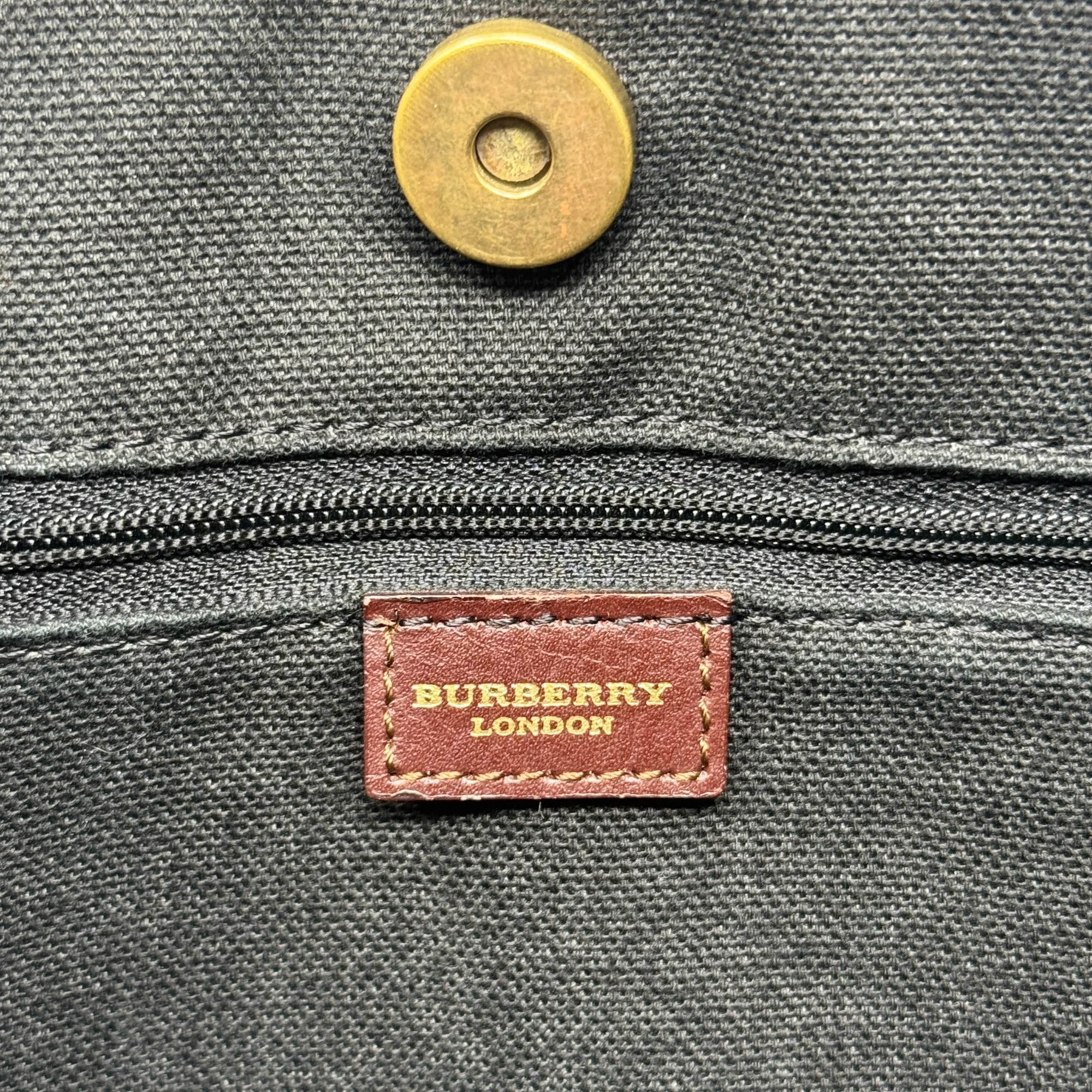 Burberry Nova Check Haymarket Tote - Image 12