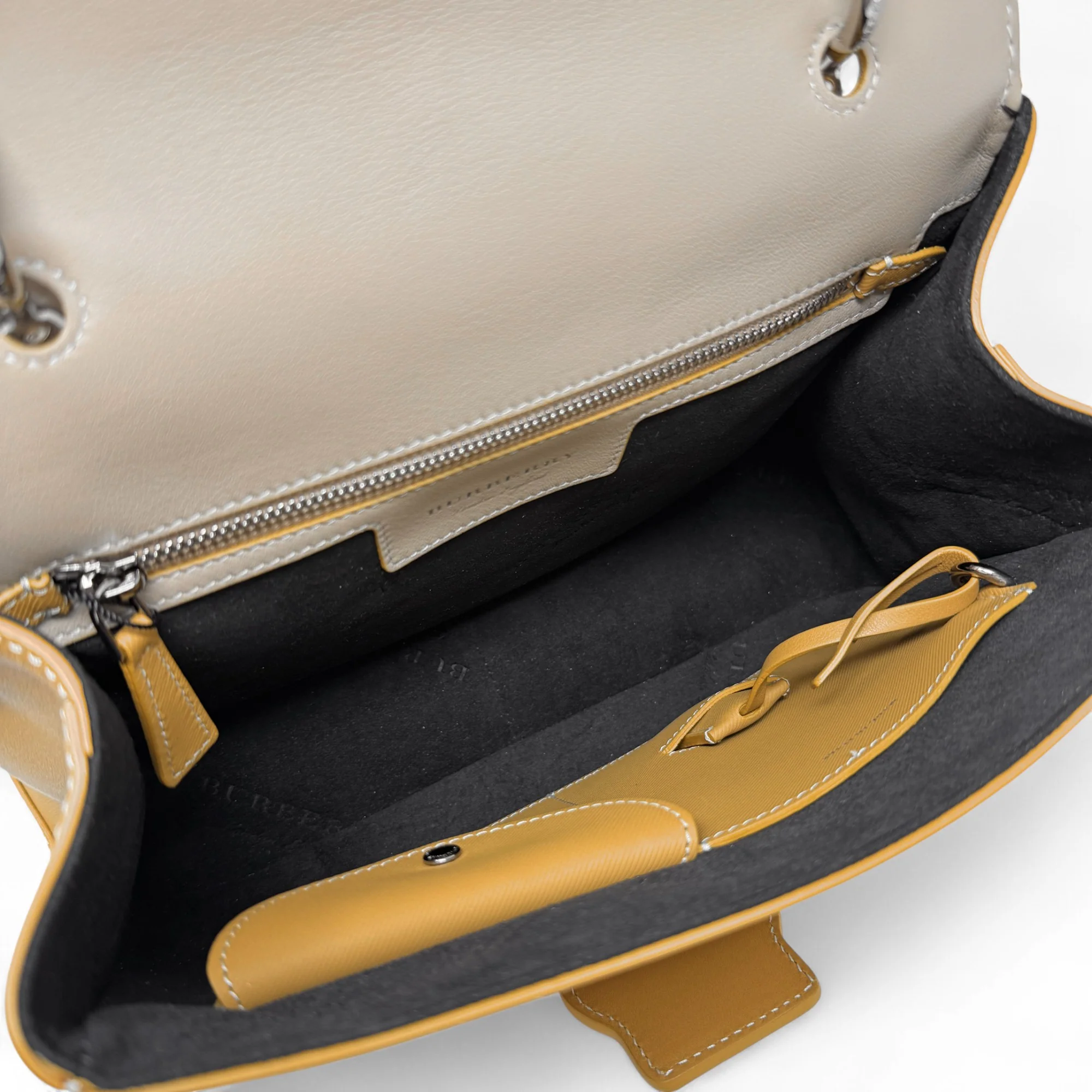 Burberry Ochre Medium Trench Top Handle Bag - Image 14
