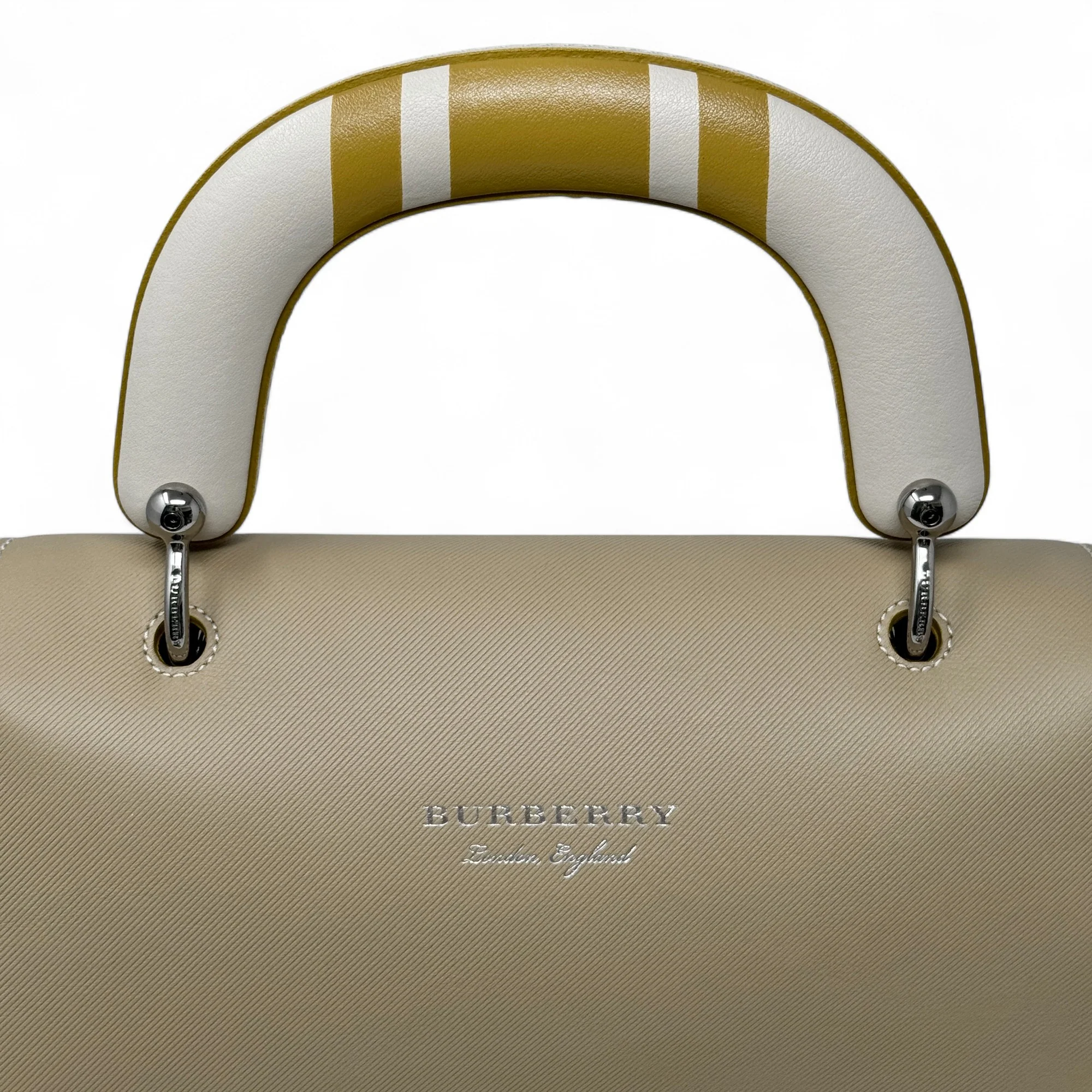 Burberry Ochre Medium Trench Top Handle Bag - Image 7