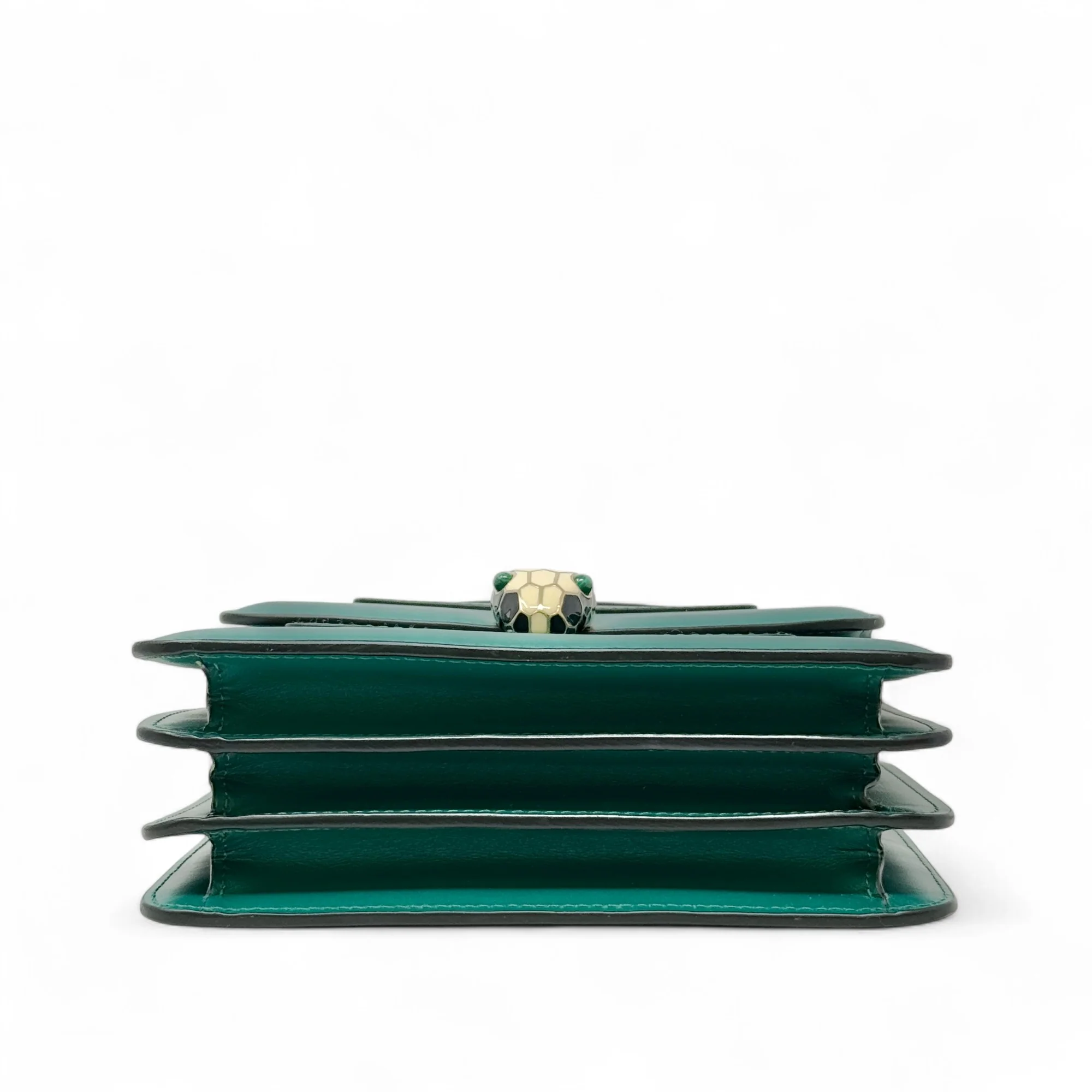 Bvlgari Green Serpenti Forever Top Handle Bag - Image 7