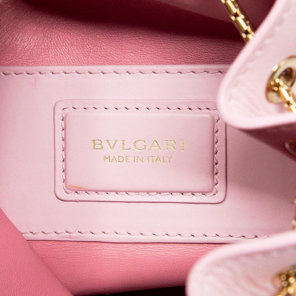 Bvlgari Pink Serpenti Forever Bucket Bag - Image 12