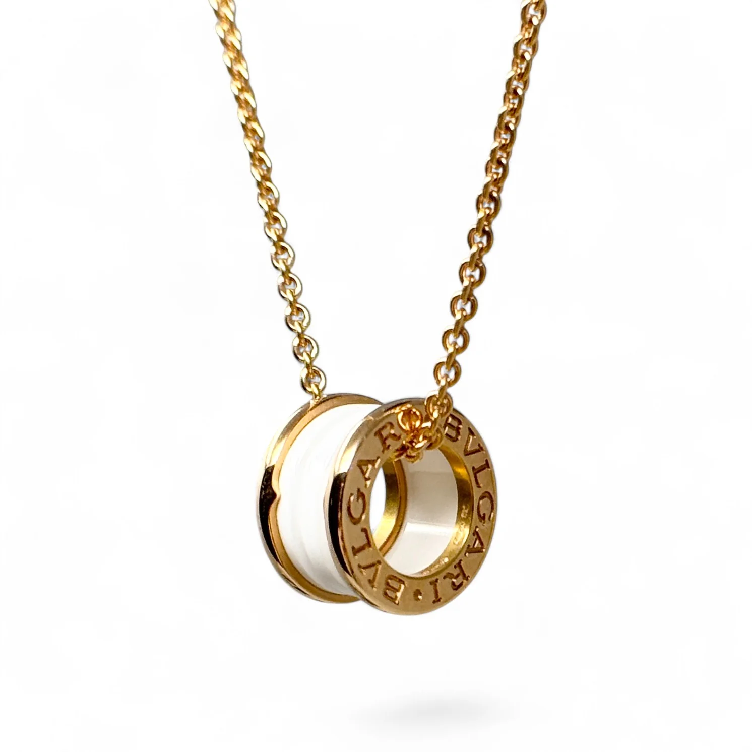 Bvlgari White B.zero1 Necklace - Image 5