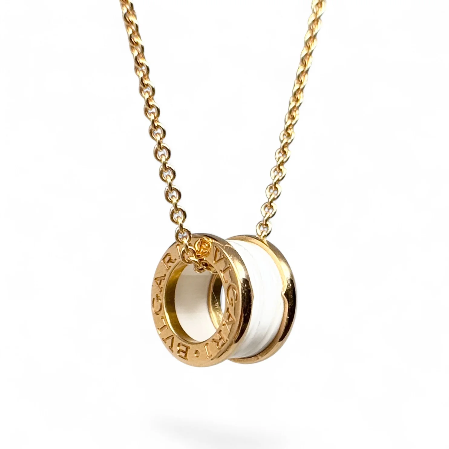 Bvlgari White B.zero1 Necklace - Image 7