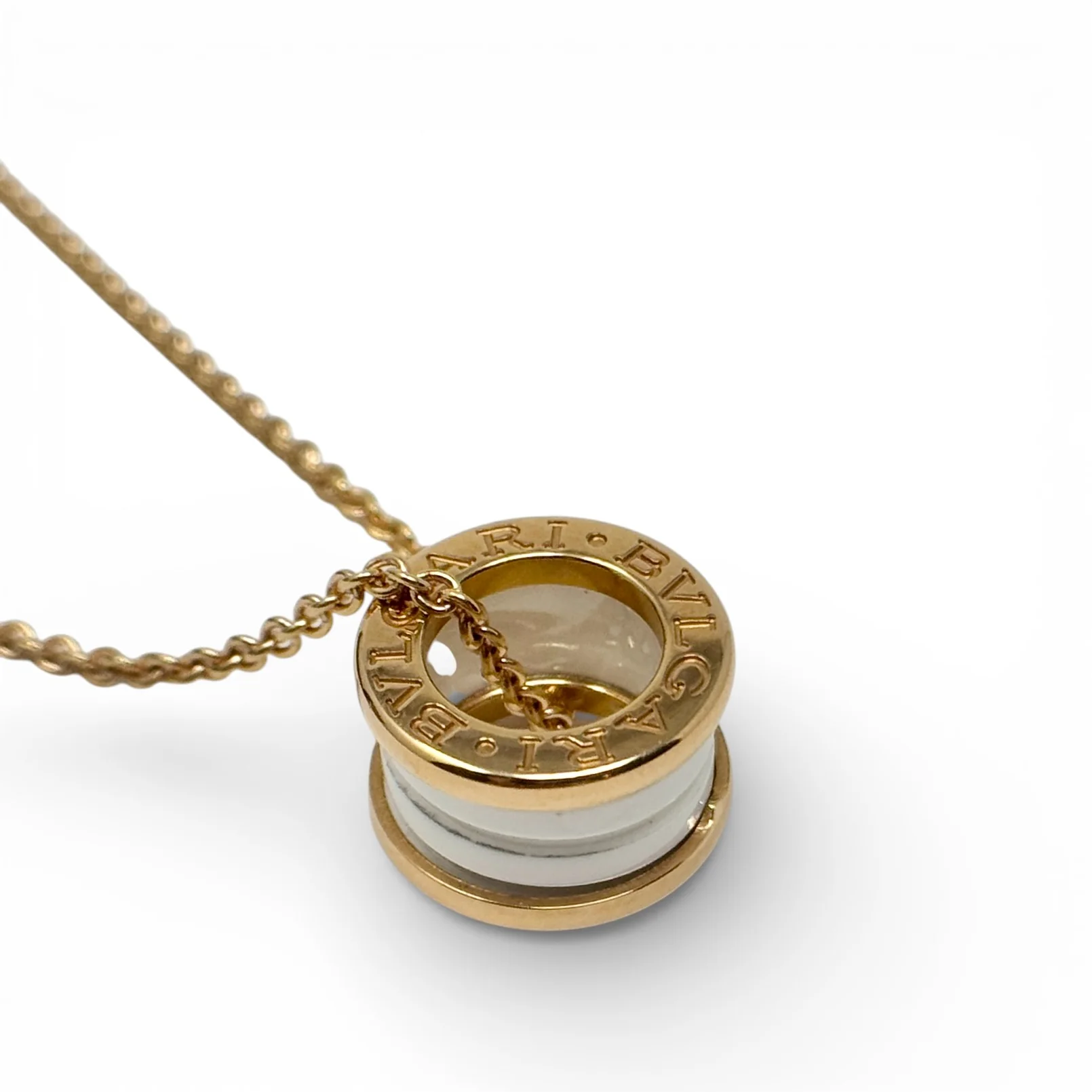 Bvlgari White B.zero1 Necklace - Image 8