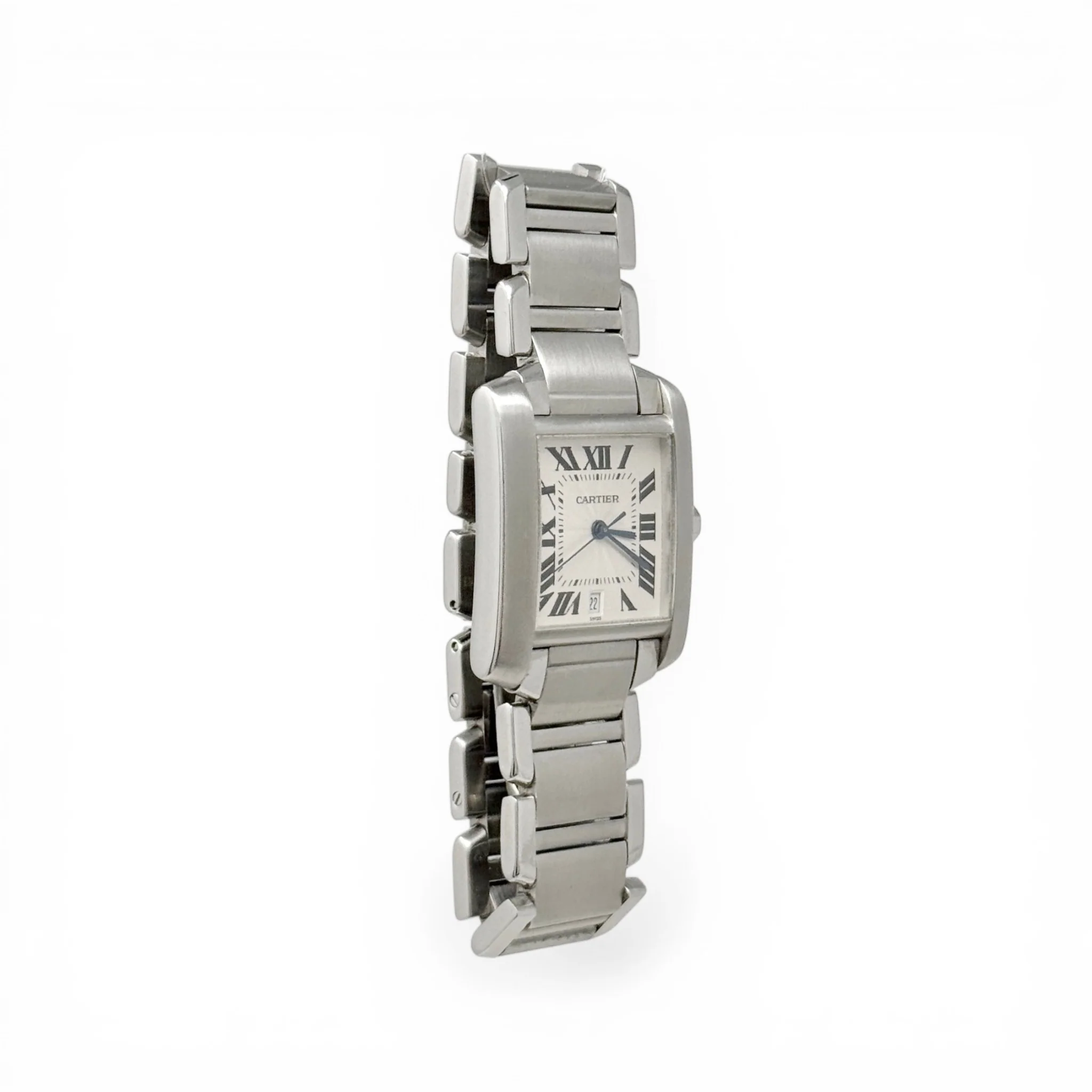 Cartier Stainless Steel Tank Francaise Watch 27mm - Image 11