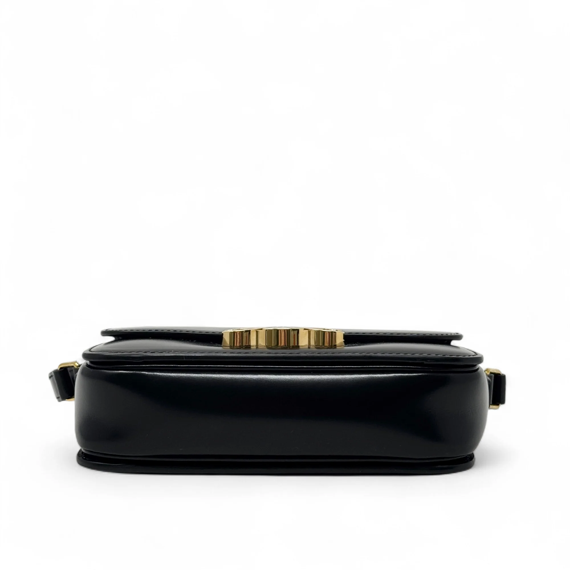 Celine Black Calfskin Triomphe Teen Bag - Image 5