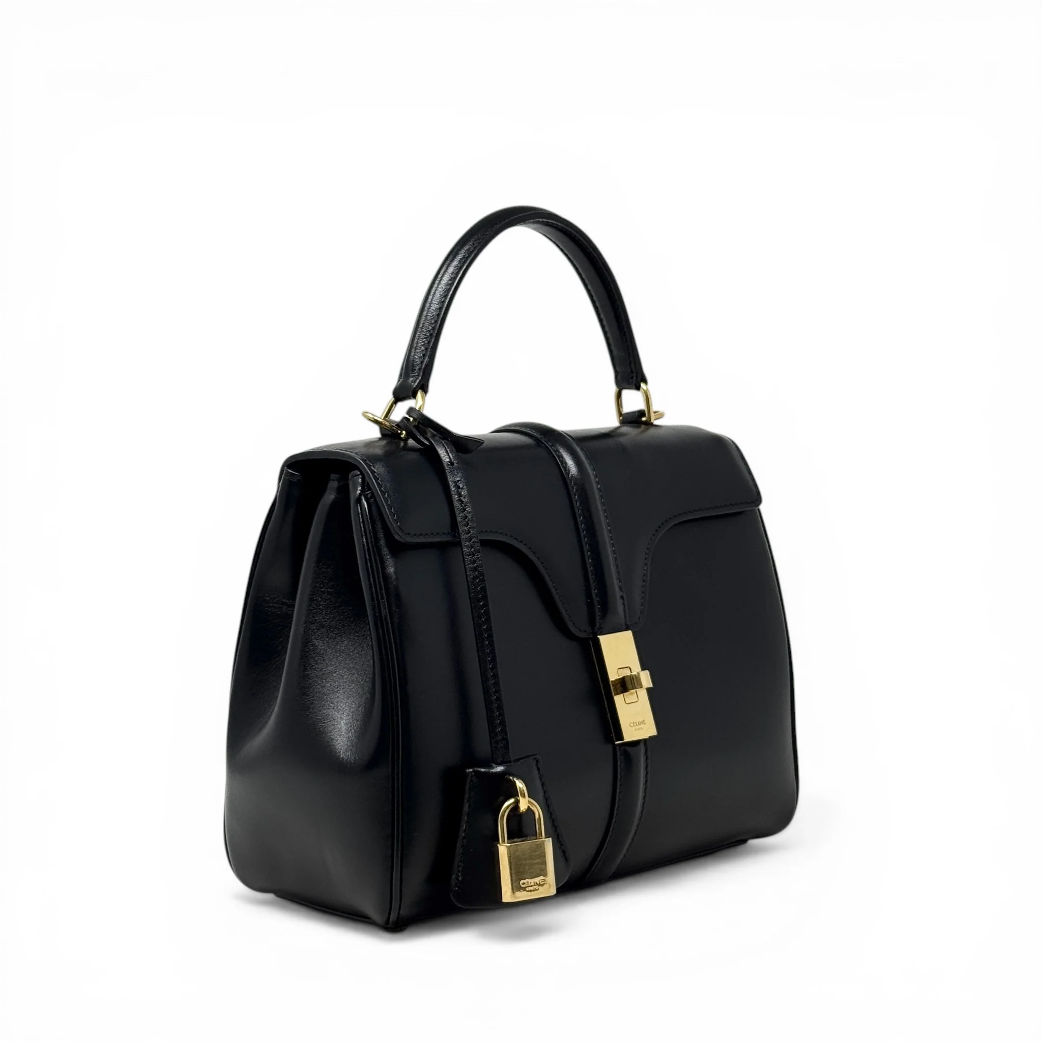 Celine Black Small 16 Bag - Image 4