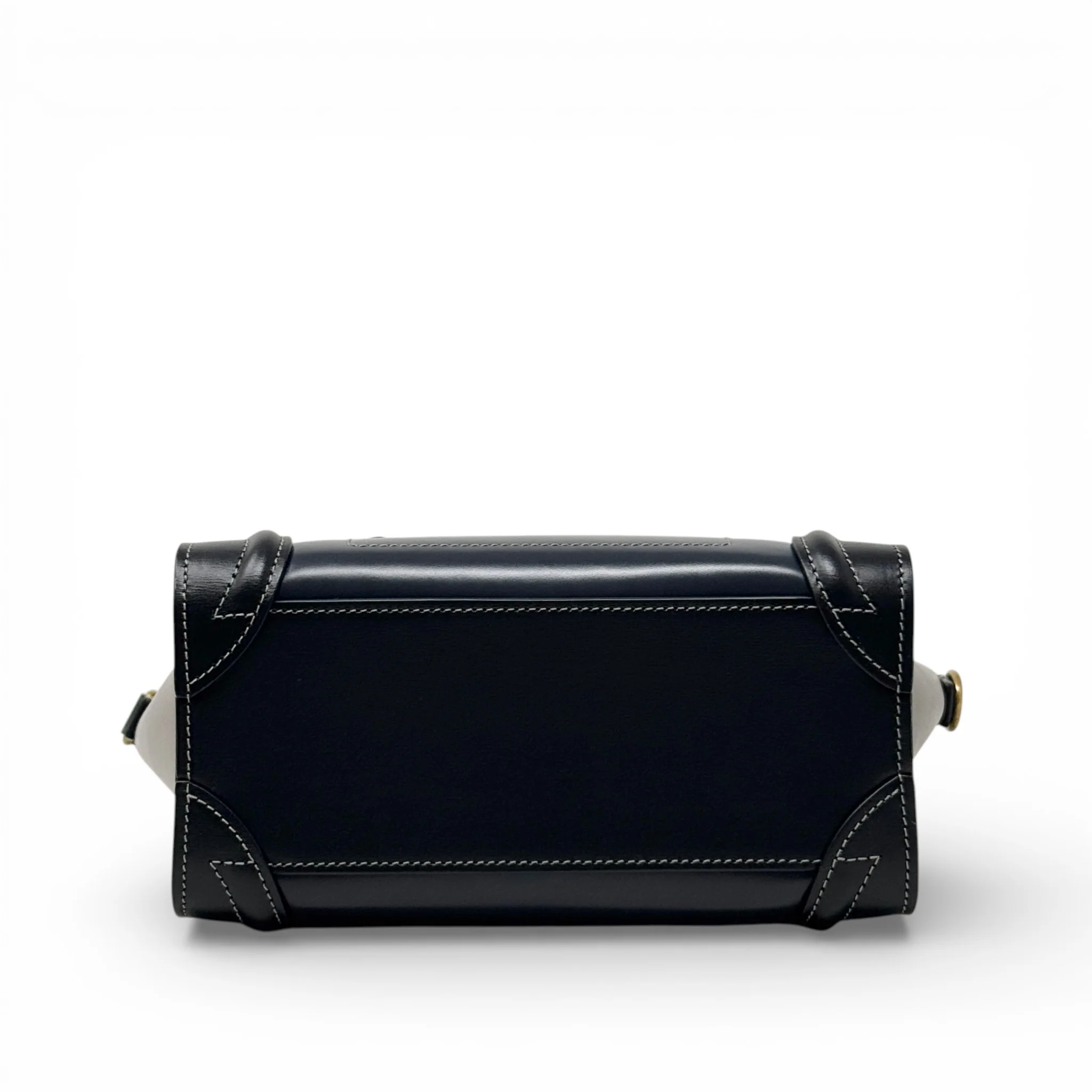 Celine Navy Nano Luggage Bag - Image 5