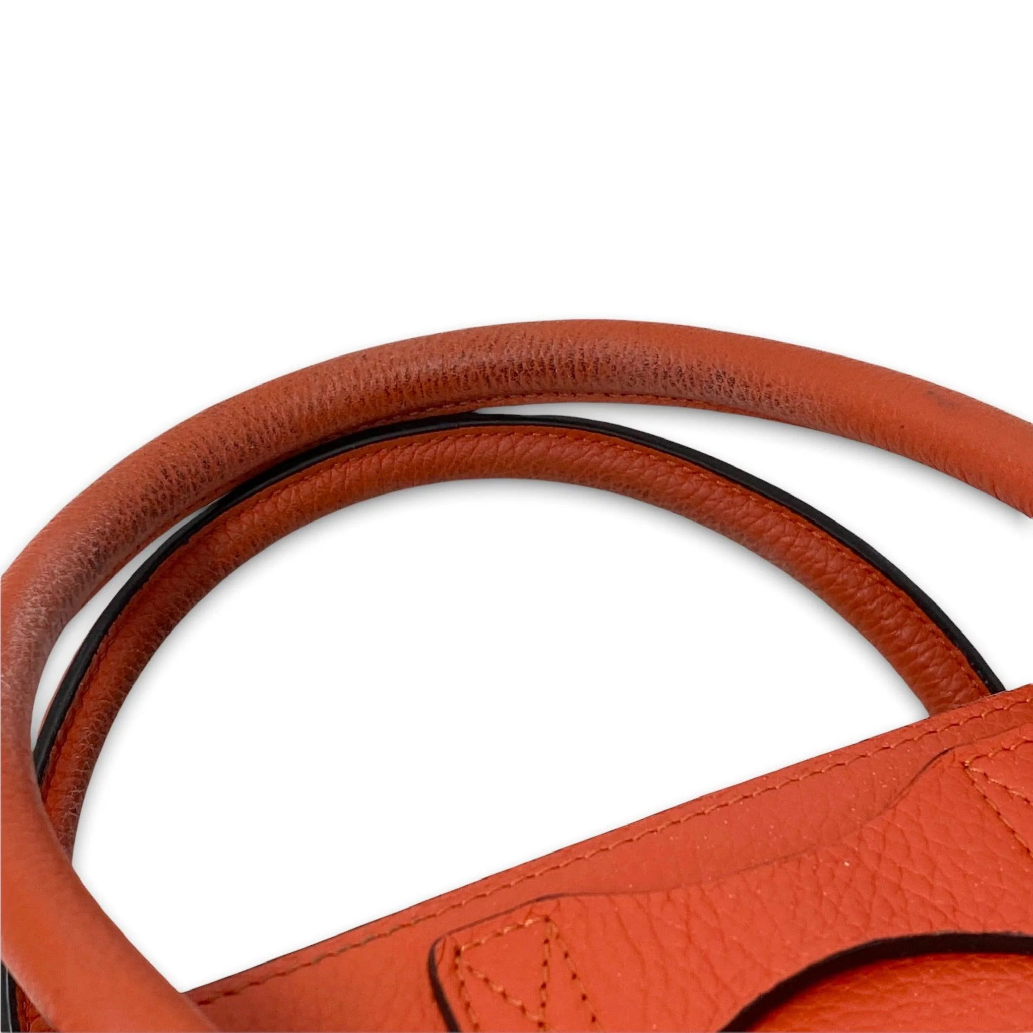 Celine Red Micro Luggage Bag - Image 13