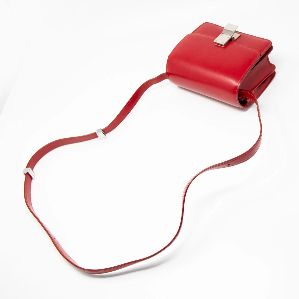 Celine Red Small Box Bag - Image 11