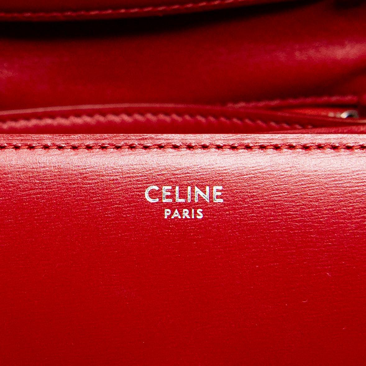 Celine Red Small Box Bag - Image 14