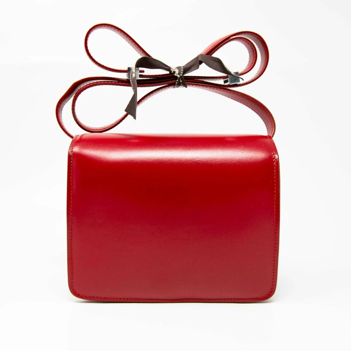 Celine Red Small Box Bag - Image 4