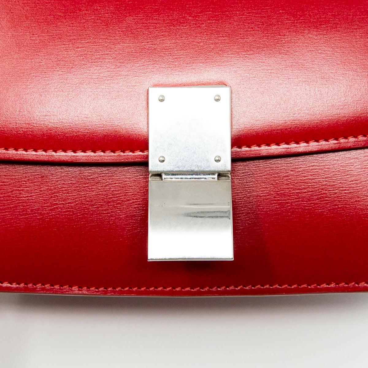 Celine Red Small Box Bag - Image 6