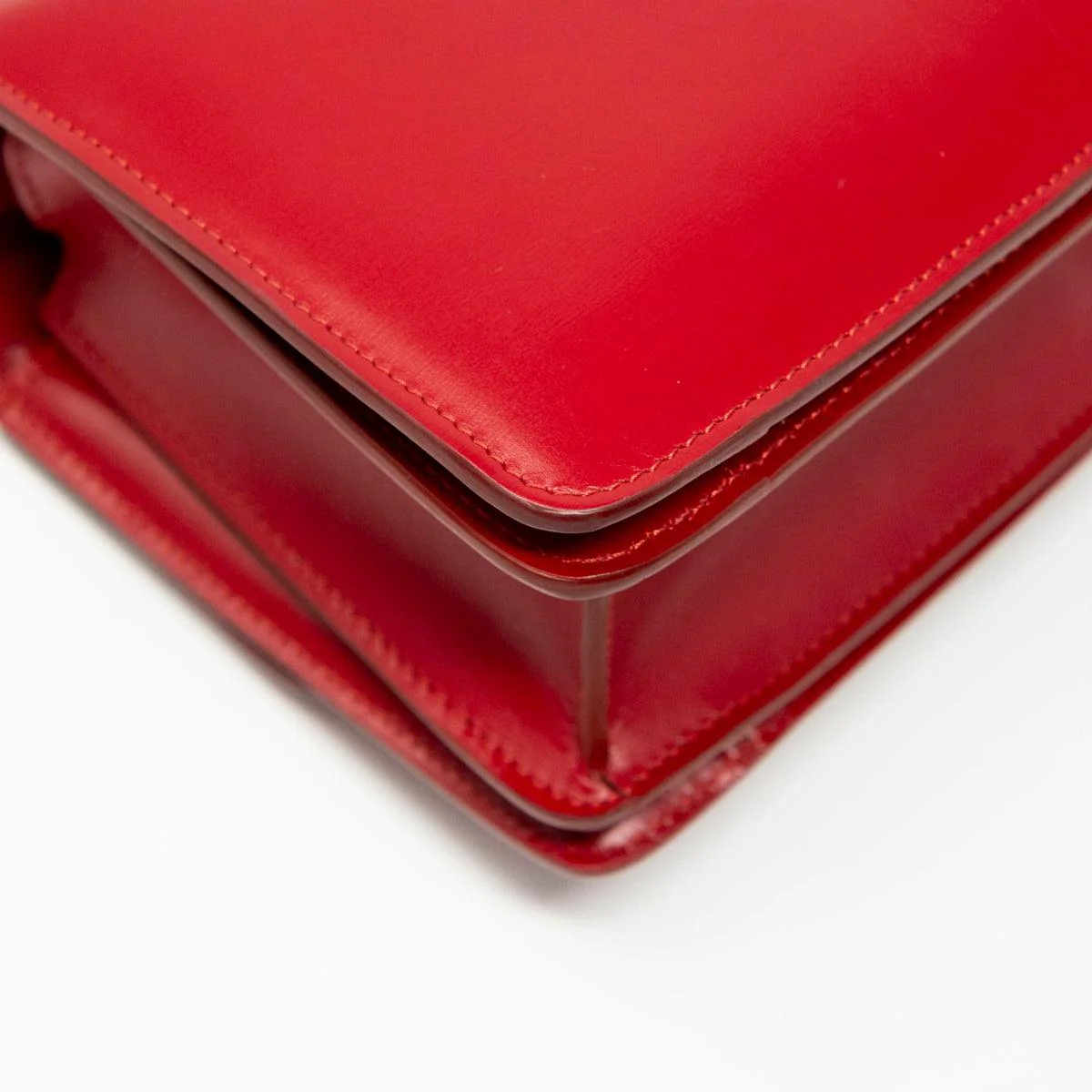 Celine Red Small Box Bag - Image 9