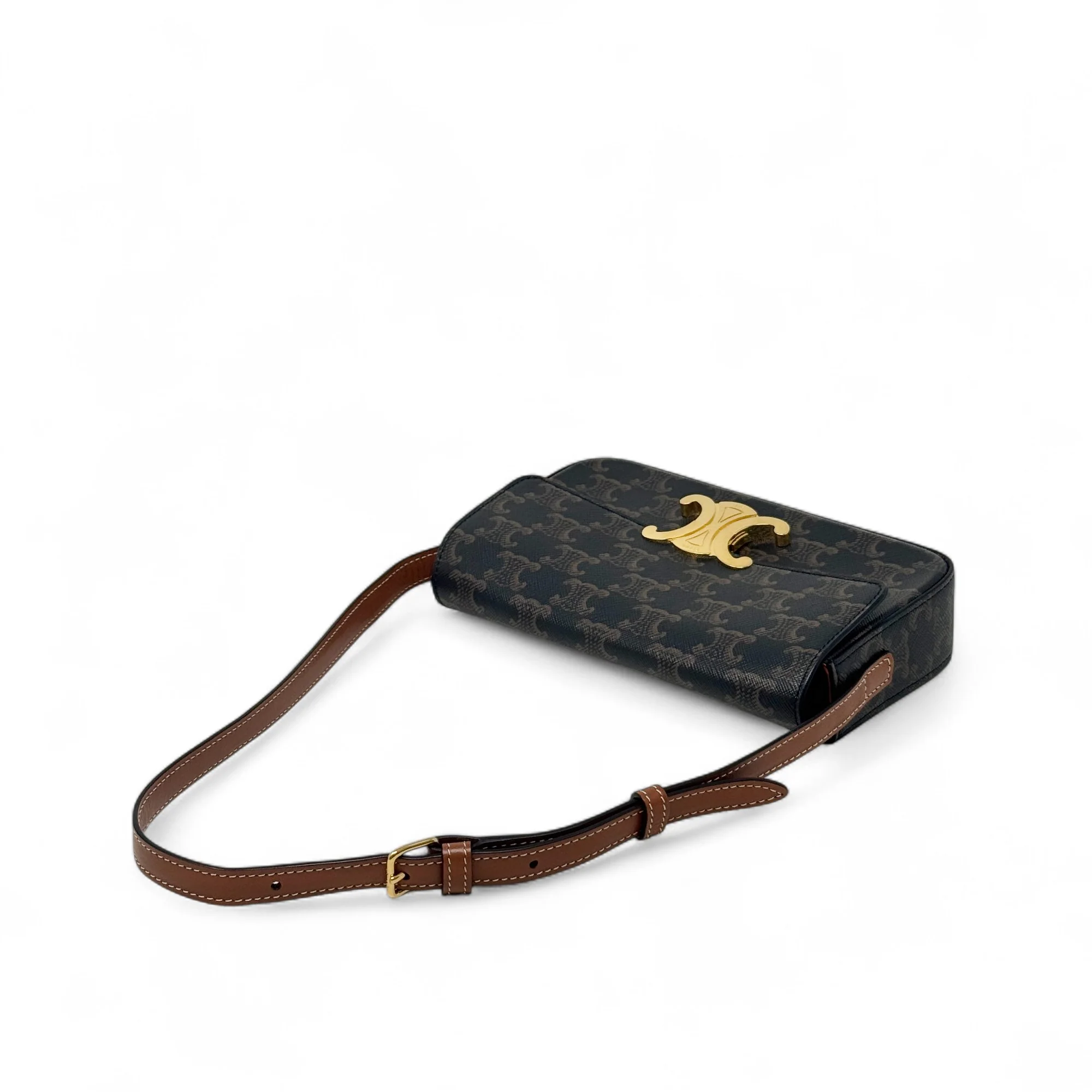 Celine Tan Triomphe Claude Shoulder Bag - Image 14
