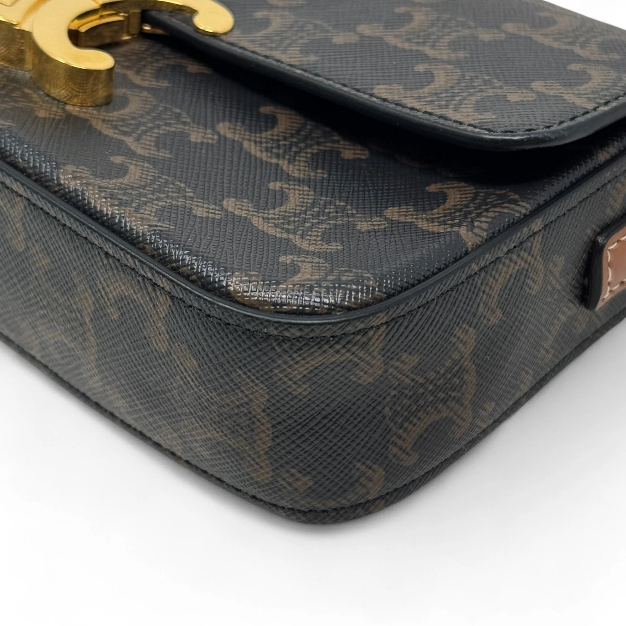 Celine Tan Triomphe Claude Shoulder Bag - Image 6