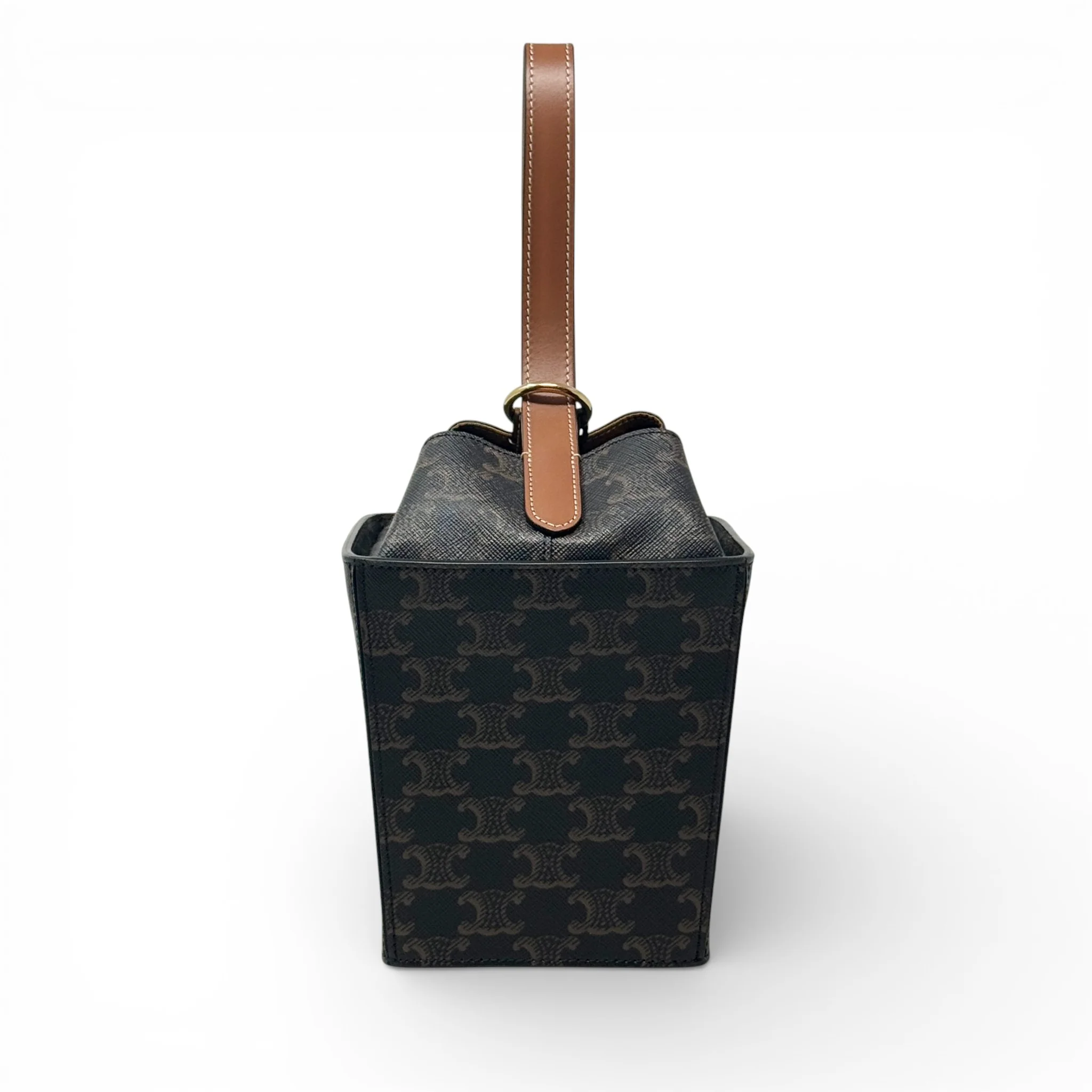 Celine Triomphe Strap Box Bag - Image 3