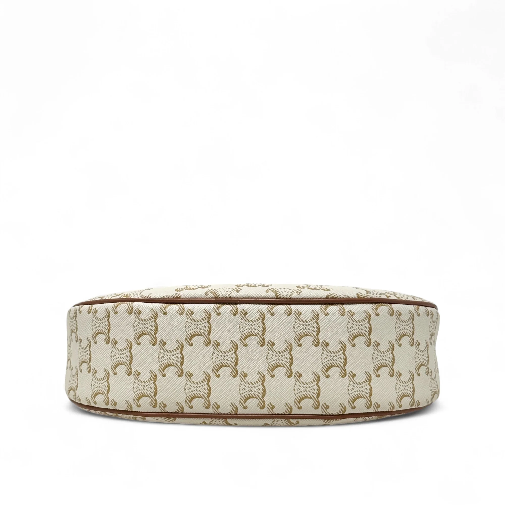 Celine White Triomphe Ava Bag - Image 5