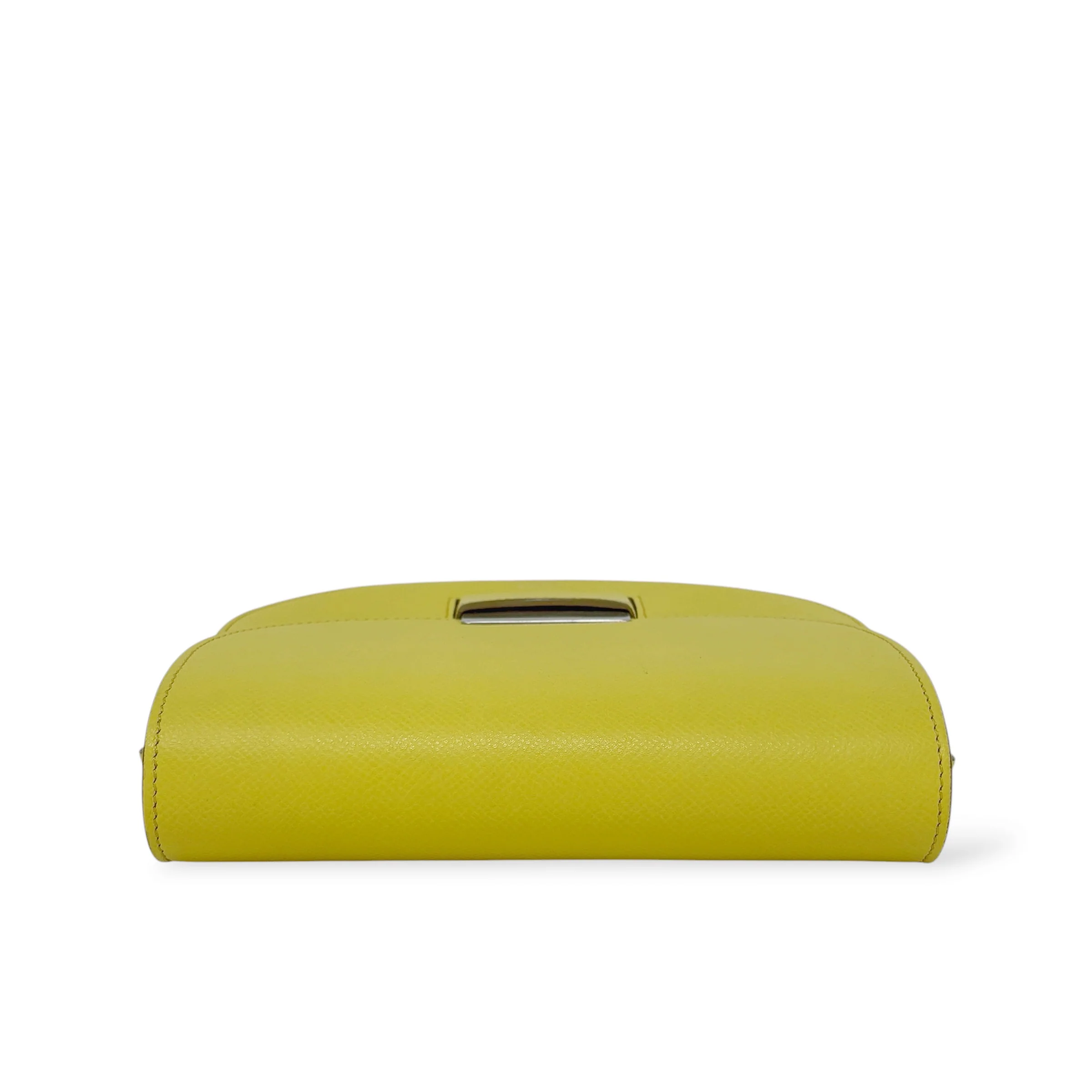 Celine Yellow Small Trotteur Bag - Image 7