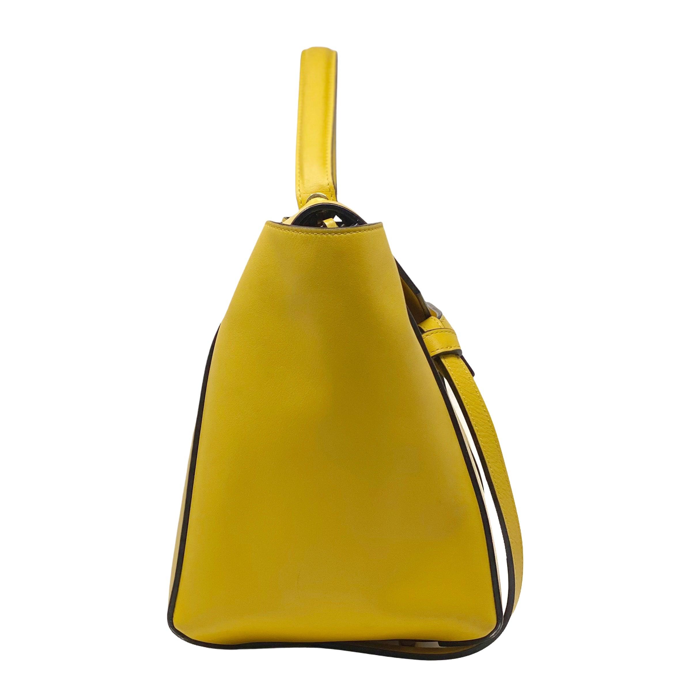 Celine Yellow Mini Belt Bag - Image 4