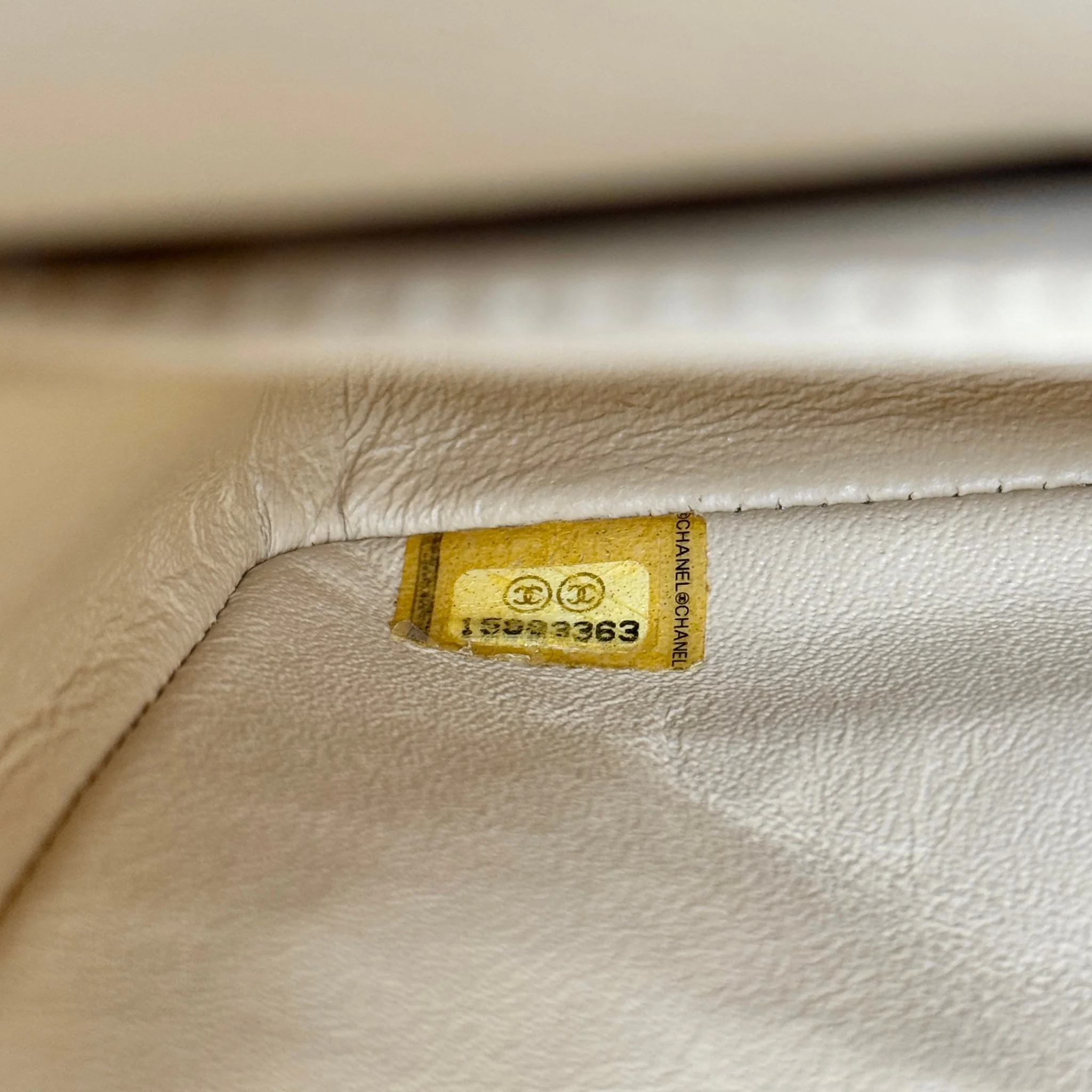 Chanel Beige Medium Classic Flap - Image 14