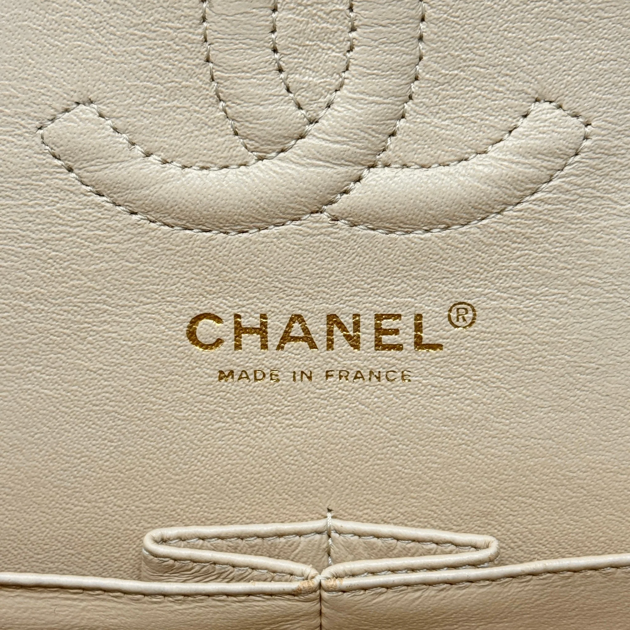 Chanel Beige Medium Classic Flap - Image 15