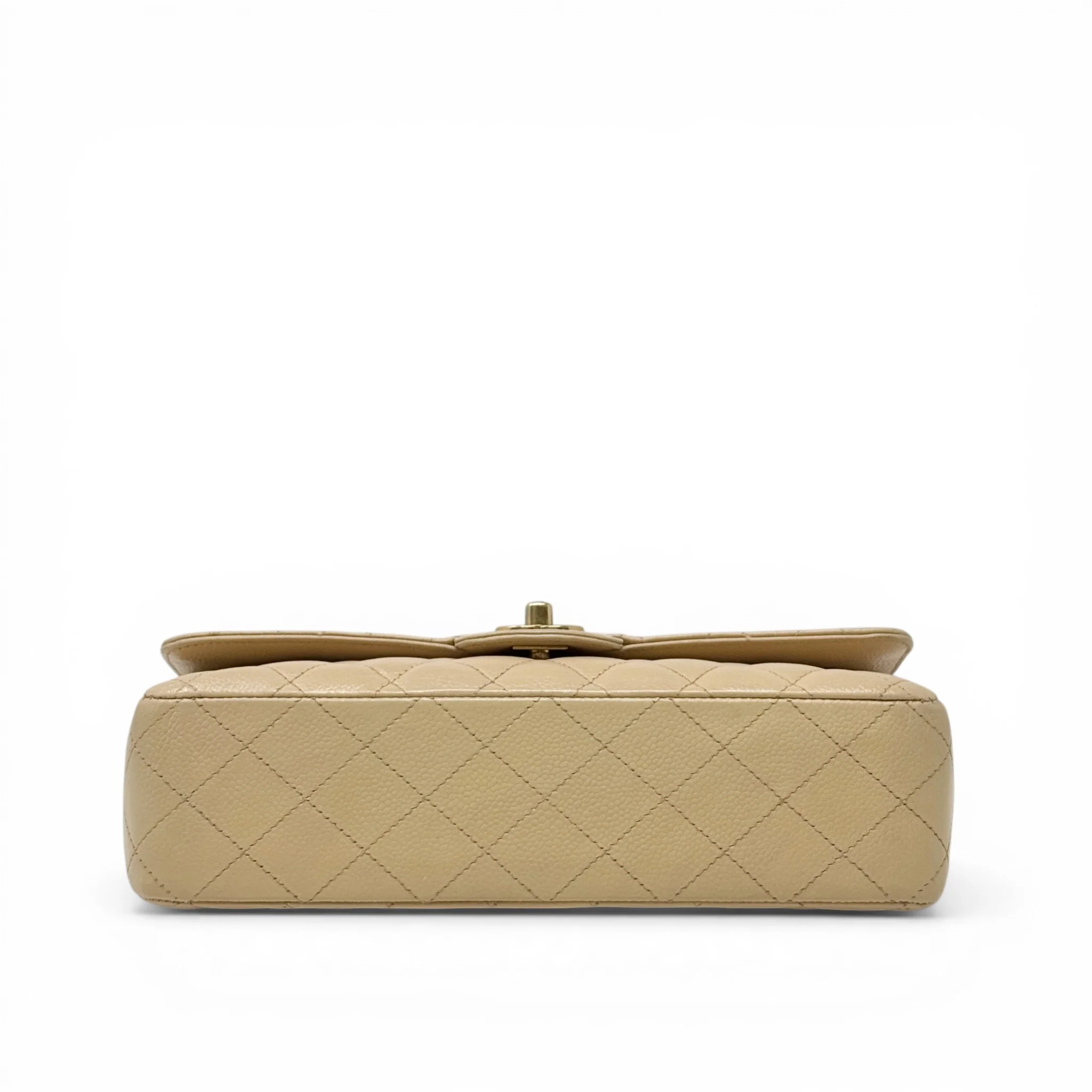 Chanel Beige Medium Classic Flap - Image 5