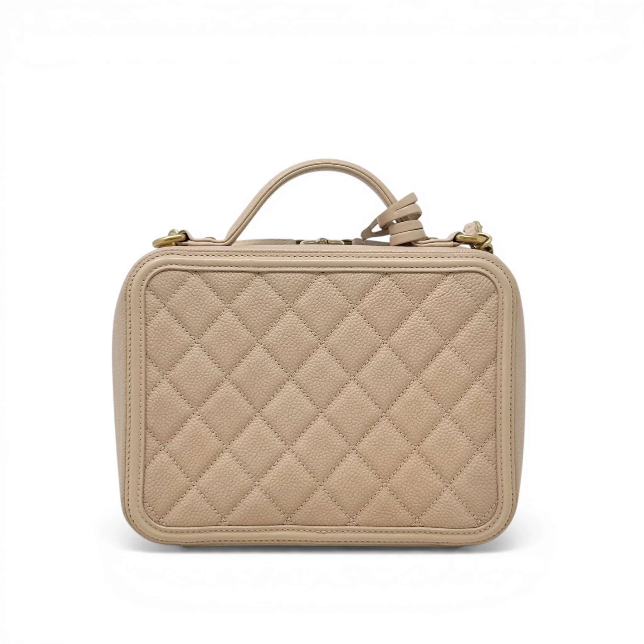 Chanel Beige Medium Filigree Case - Image 3