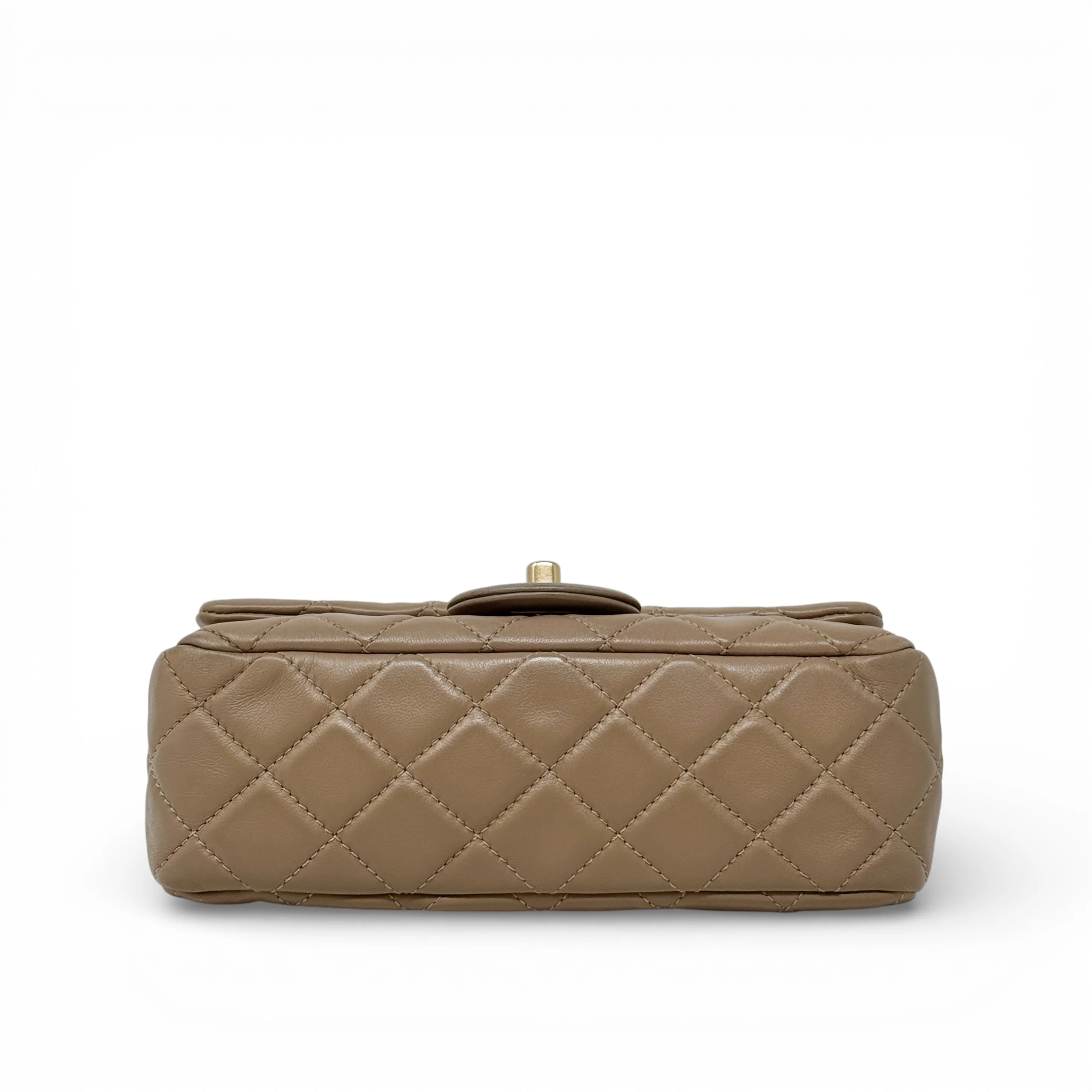 Chanel Beige Mini Pearl Crush Flap - Image 5