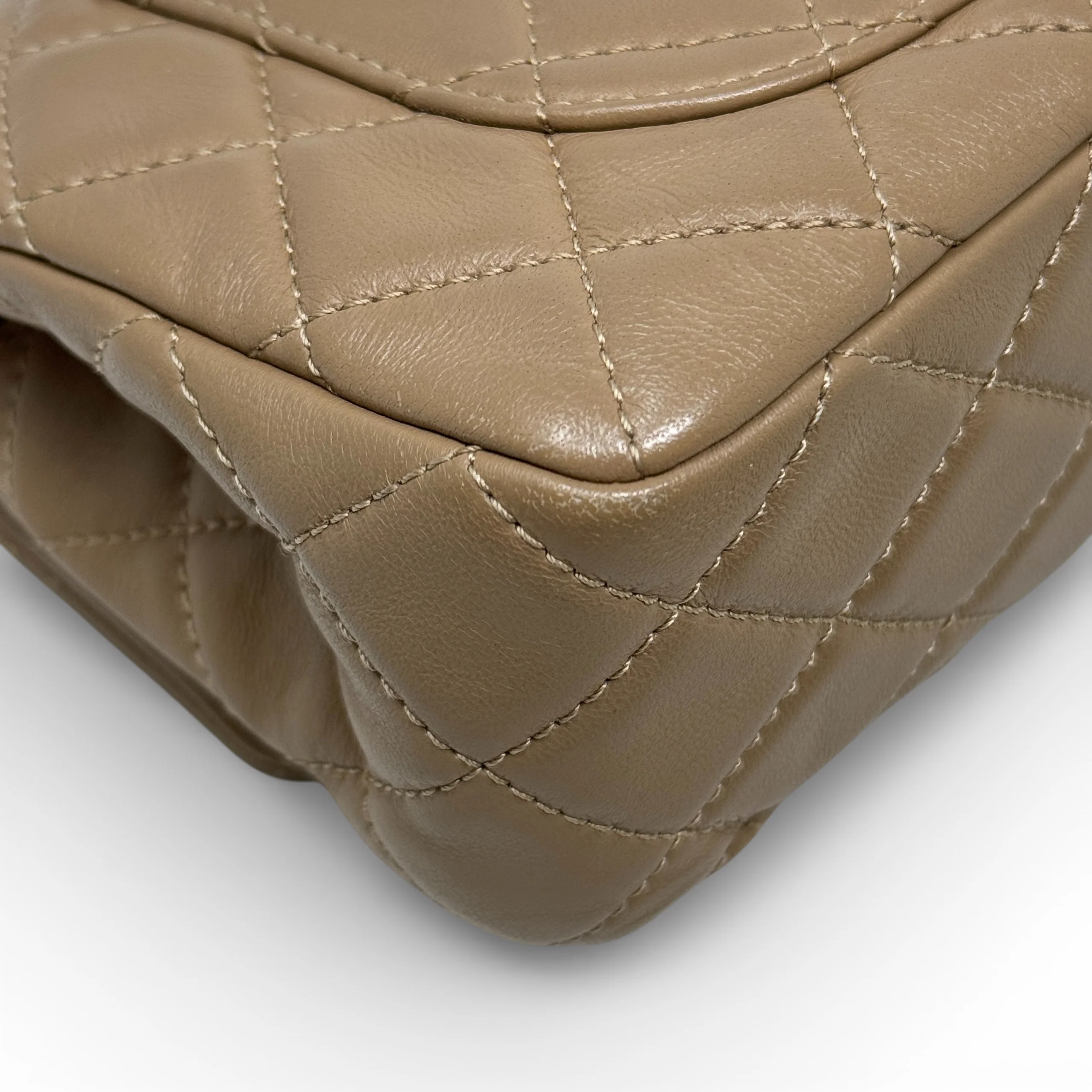 Chanel Beige Mini Pearl Crush Flap - Image 9