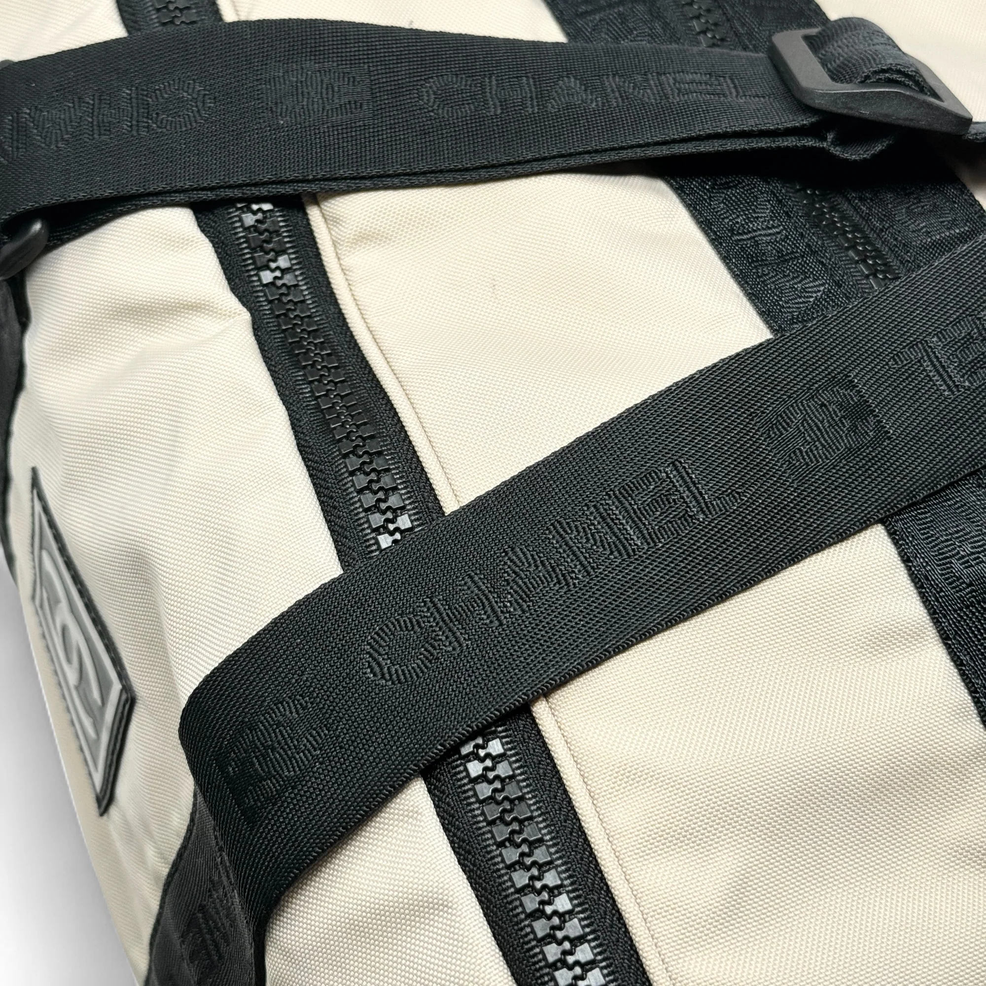 Chanel Beige Nylon Sports Duffle - Image 12