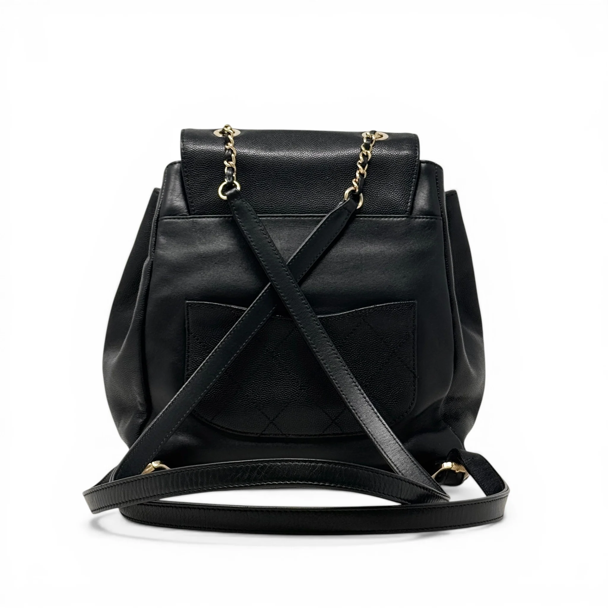 Chanel Black Business Affinity Backpack - Image 3
