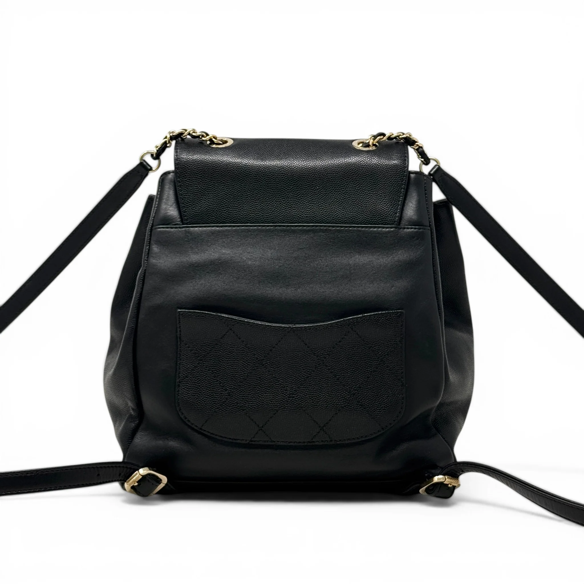 Chanel Black Business Affinity Backpack - Image 4