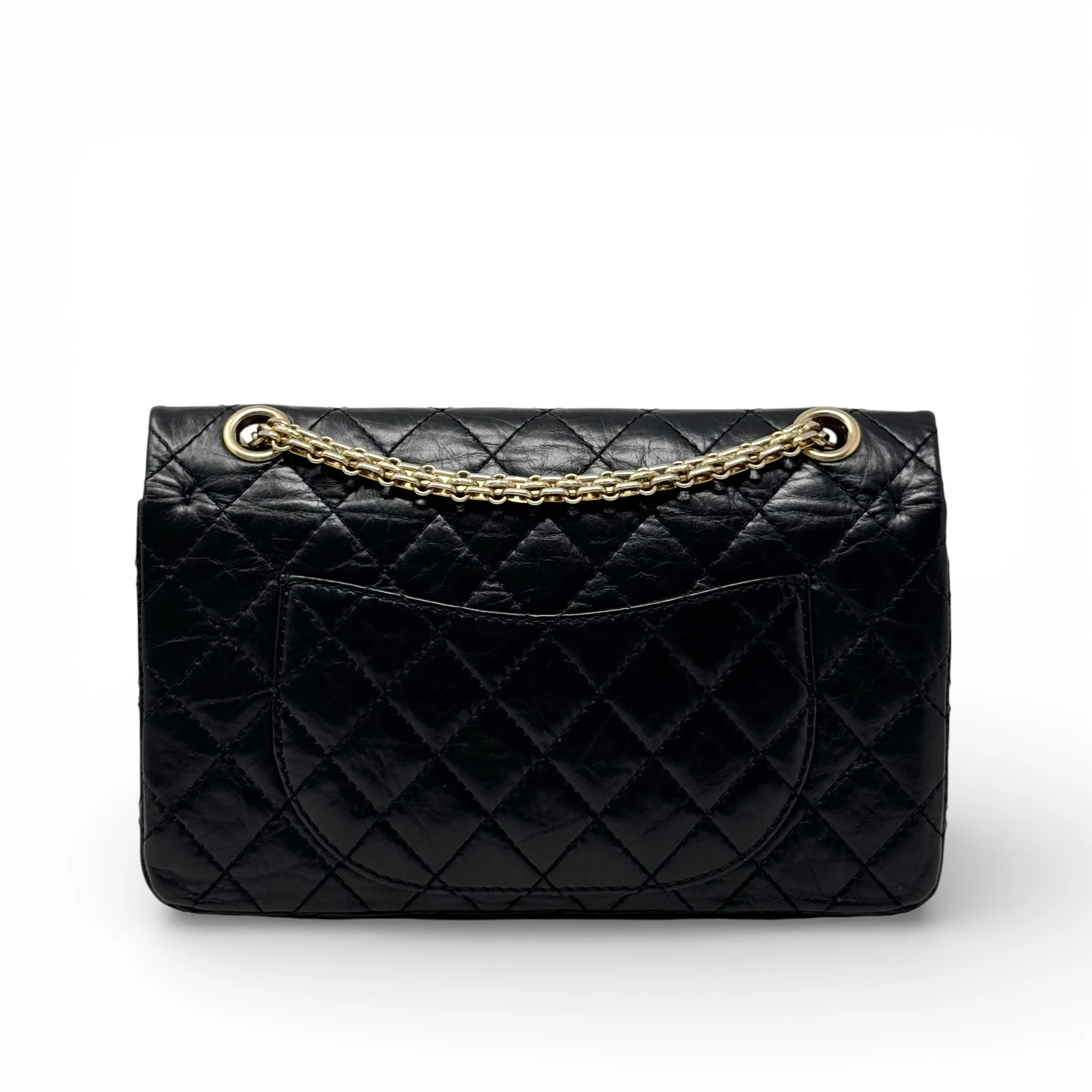 Chanel Black Calfskin 2.55 Reissue 225 - Image 3