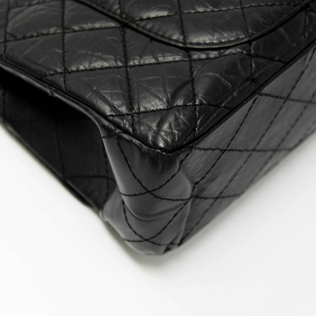 Chanel Black Calfskin 2.55 Reissue 227 - Image 10