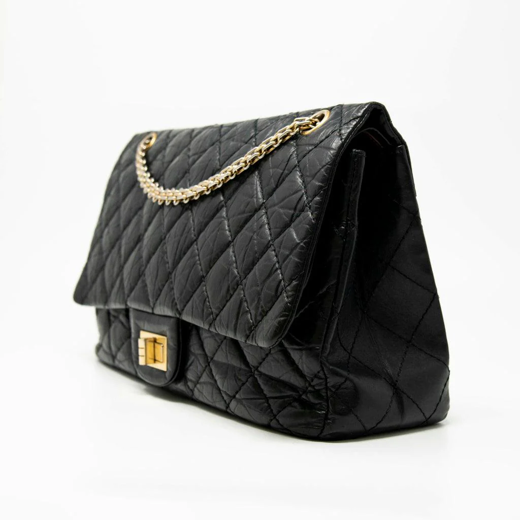 Chanel Black Calfskin 2.55 Reissue 227 - Image 2